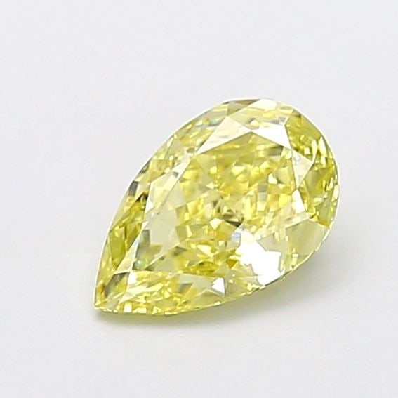 Loose Diamond - PEAR 1.03ct Fancy Yellow VVS2: Loose Diamond - PEAR 1.03ct Fancy Yellow VVS2 Source: This is a real non-mined Diamond that has been grown in a lab Shape: PEAR Carats: 1.03 Color: Fancy Yellow Certification: IGI Additional images av