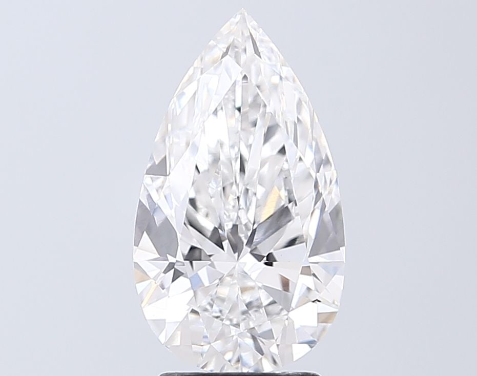 Loose Diamond - PEAR 2.57ct D VVS2: Loose Diamond - PEAR 2.57ct D VVS2 Source: This is a real non-mined Diamond that has been grown in a lab Shape: PEAR Carats: 2.57 Color: D Clarity: VVS2 Certification: IGI Video: