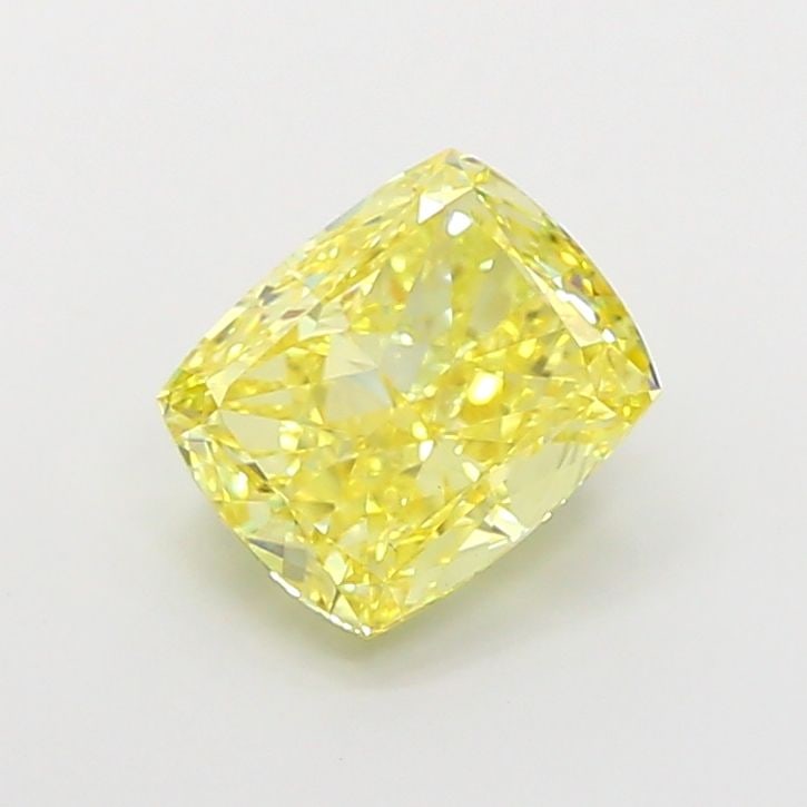 Loose Diamond - CUSHION MODIFIED 2.72ct Fancy Intense Yellow VS1: Loose Diamond - CUSHION MODIFIED 2.72ct Fancy Intense Yellow VS1 Source: This is a real non-mined Diamond that has been grown in a lab Shape: CUSHION MODIFIED Carats: 2.72 Color: Fancy Intense Yellow 