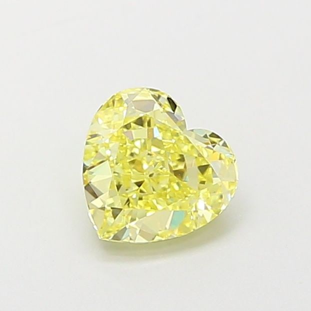 Loose Diamond - HEART 1.01ct Fancy Yellow VS1: Loose Diamond - HEART 1.01ct Fancy Yellow VS1 Source: This is a real non-mined Diamond that has been grown in a lab Shape: HEART Carats: 1.01 Color: Fancy Yellow Certification: IGI Video: