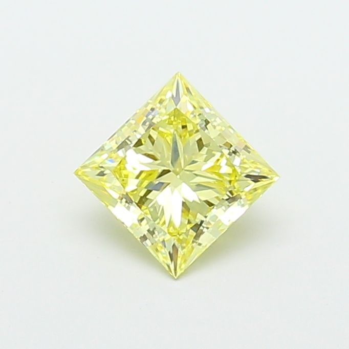Loose Diamond - PRINCESS 1.54ct Fancy Intense Yellow VS1: Loose Diamond - PRINCESS 1.54ct Fancy Intense Yellow VS1 Source: This is a real non-mined Diamond that has been grown in a lab Shape: PRINCESS Carats: 1.54 Color: Fancy Intense Yellow Certification: I