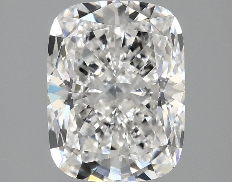 Loose Diamond - CUSHION MODIFIED 2.02ct F VS2: Loose Diamond - CUSHION MODIFIED 2.02ct F VS2 Source: This is a real non-mined Diamond that has been grown in a lab Shape: CUSHION MODIFIED Carats: 2.02 Color: F Clarity: VS2 Certification: IGI Video: