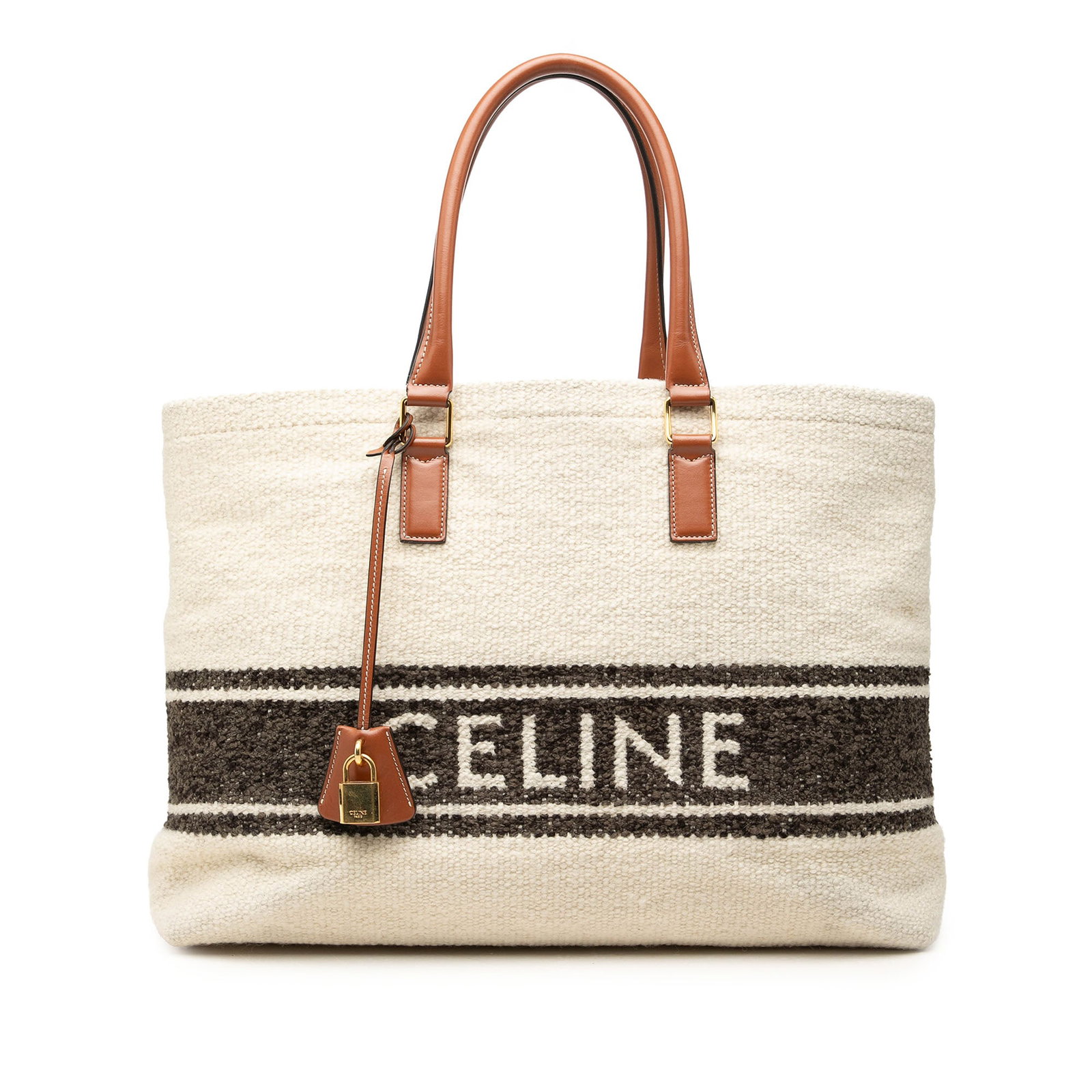 Celine Plein Soleil Horizontal Cabas Canvas Tote Bag (1 of 7)