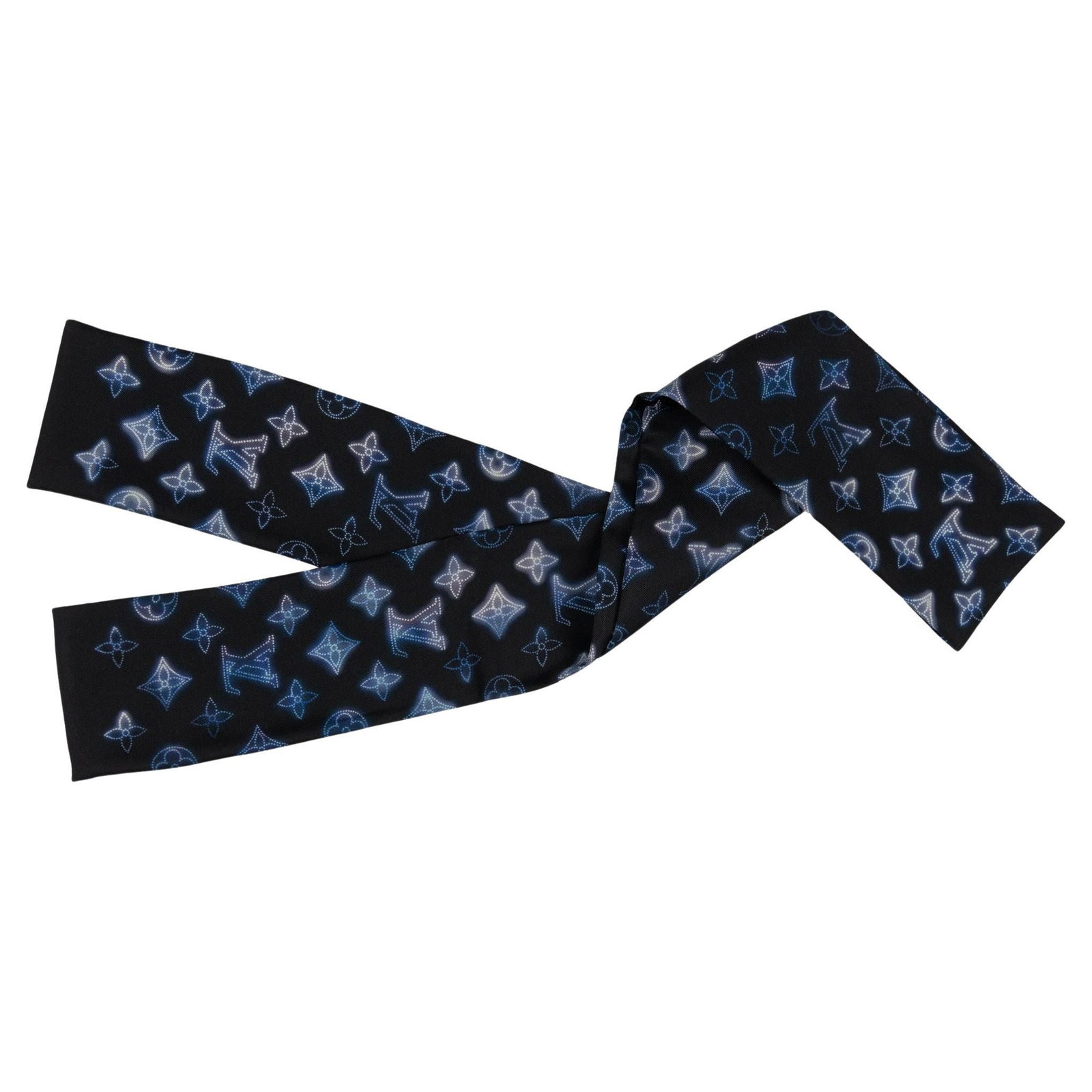 Louis Vuitton Flight Mode Monogram Silk Bandeau with Box (1 of 4)