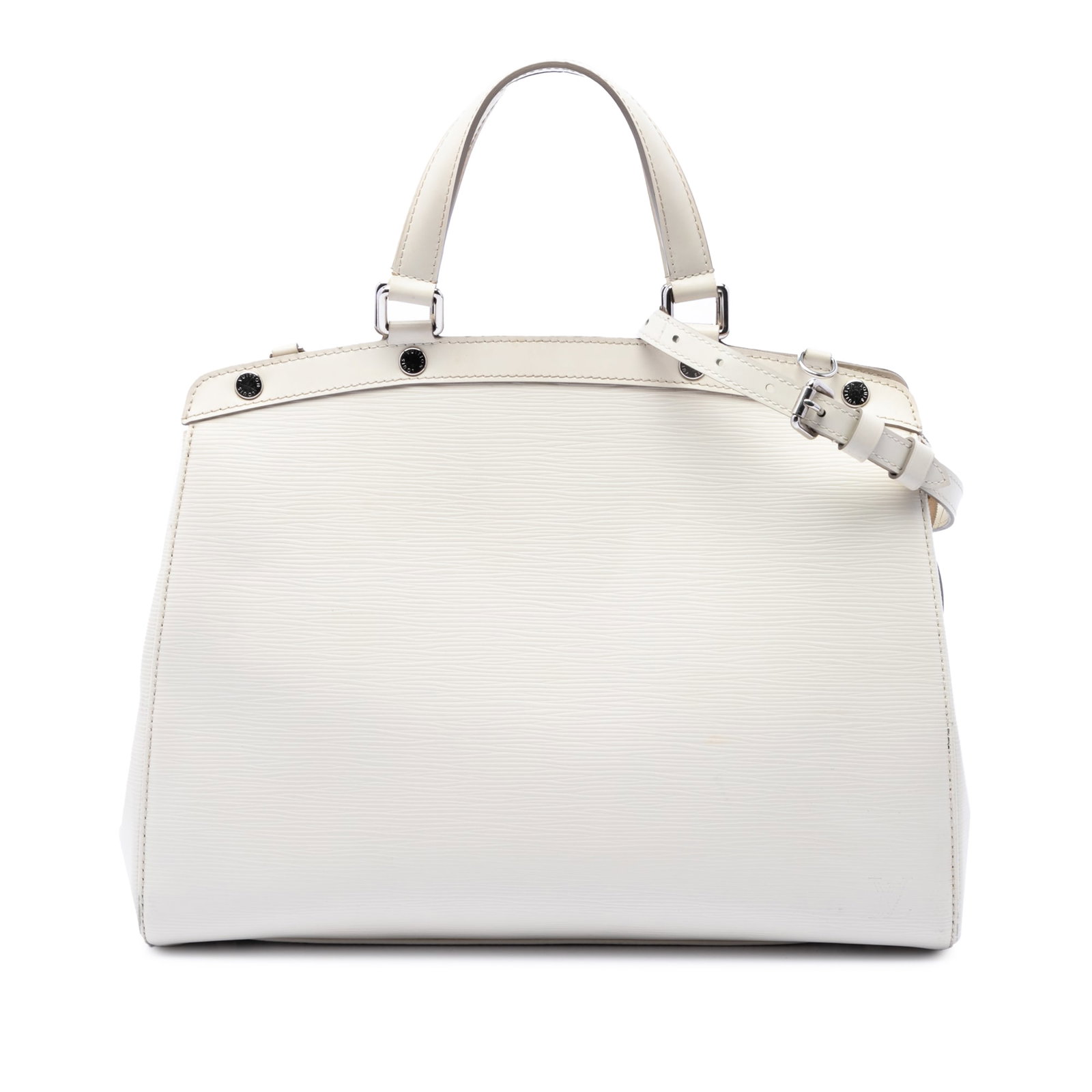 Louis Vuitton Brea MM white Epi leather handbag (1 of 6)