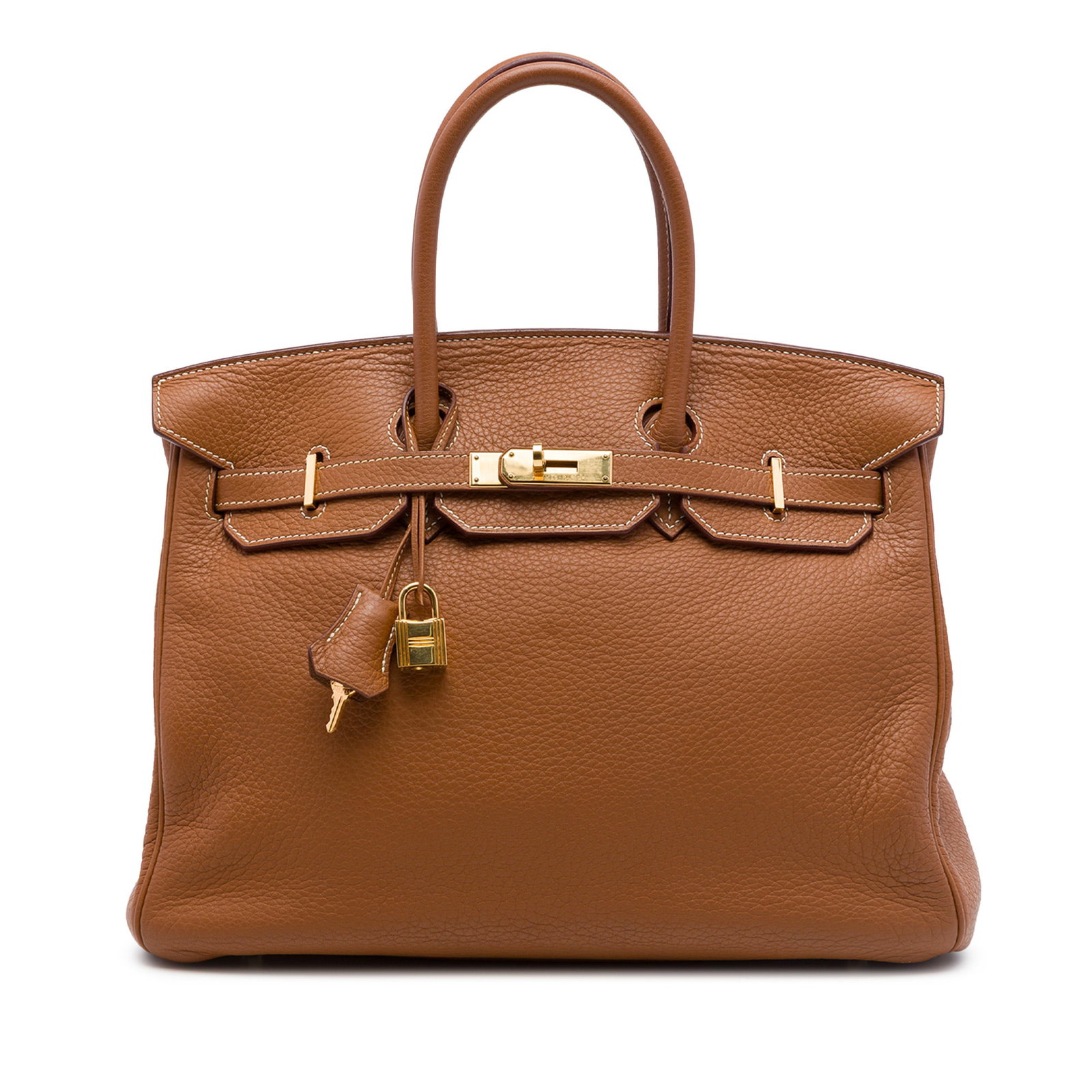 Hermes Birkin Retourne 35 Togo Leather Handbag (1 of 6)
