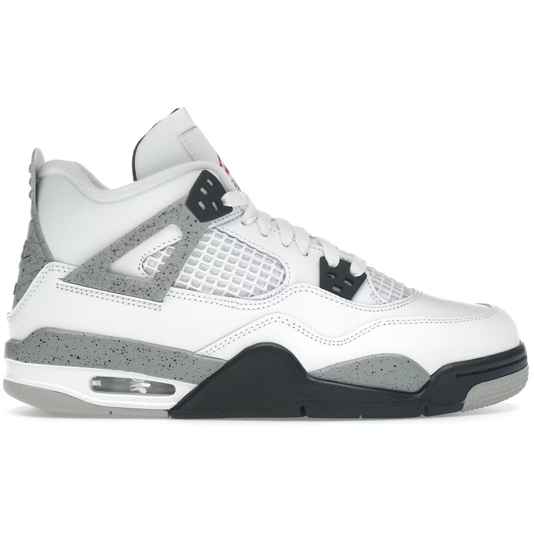 Nike Air Jordan 4 Retro White Cement GS Sneakers Size 5 M 6.5 W (1 of 1)