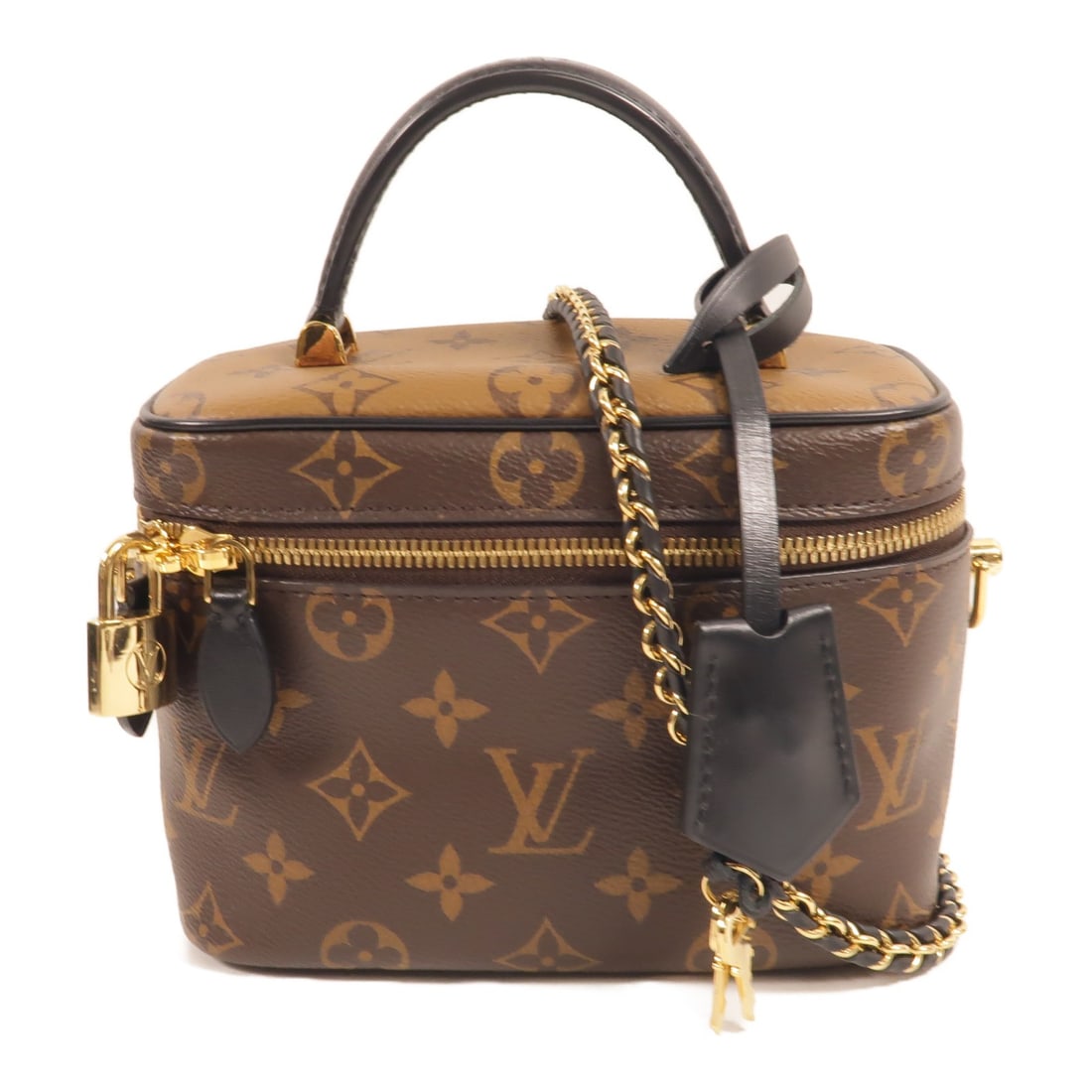 Louis Vuitton M45165 Vanity PM Monogram Reverse 2 Way Bag (1 of 16)