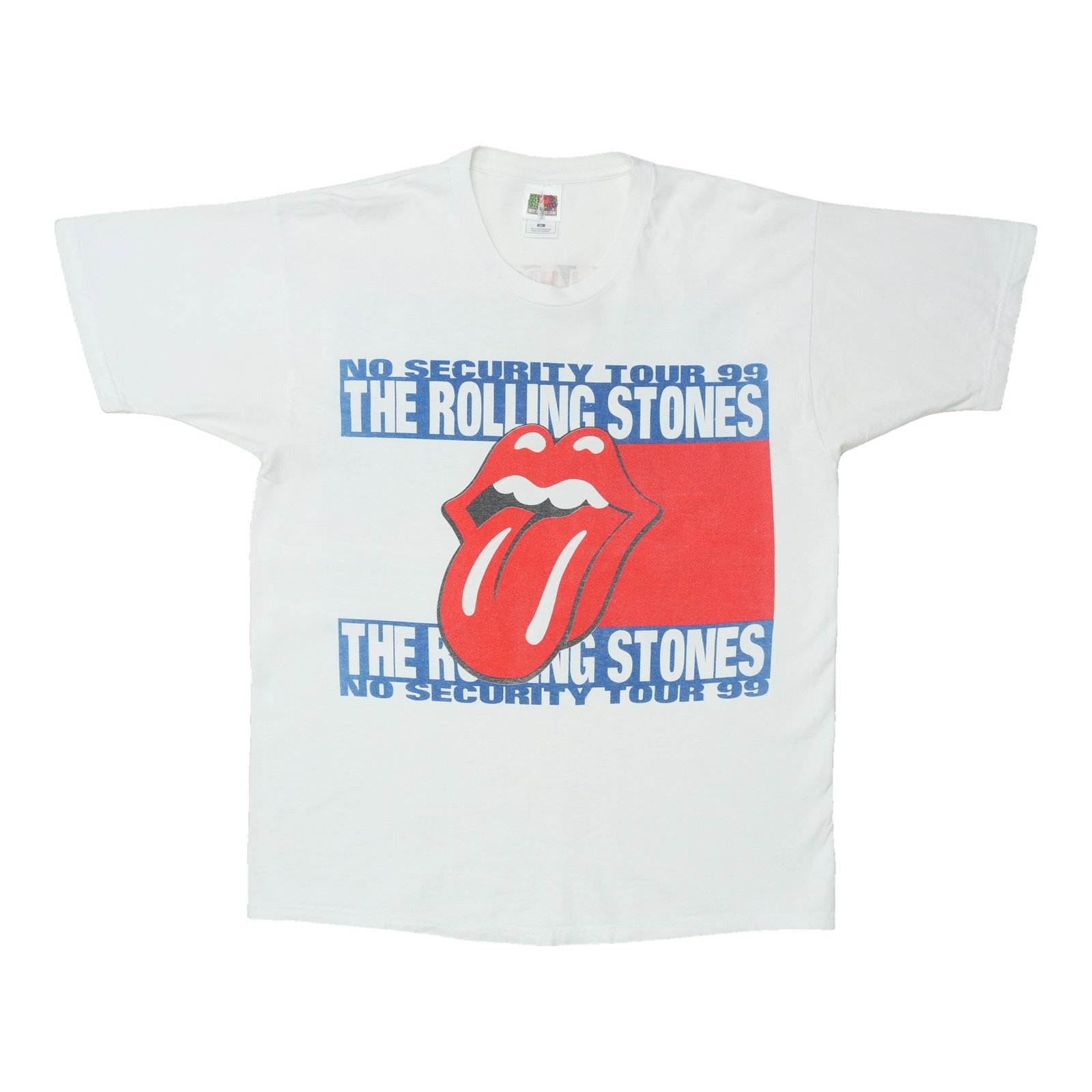 Vintage 1999 The Rolling Stones No Security Tour Cotton Shirt XL (1 of 6)