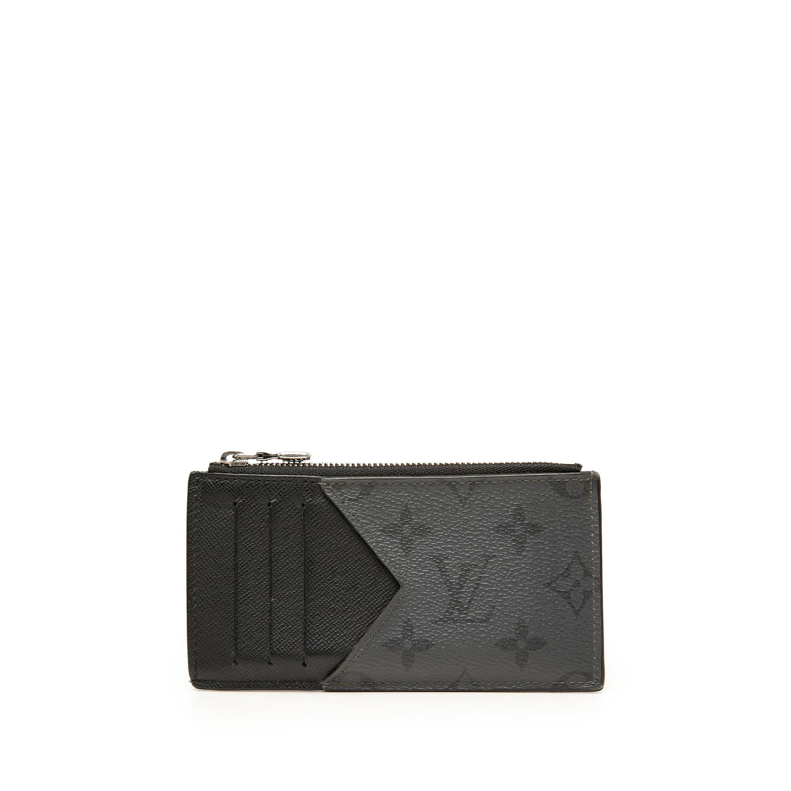 Louis Vuitton Taigarama Coin Card Holder Monogram Eclipse Reverse (1 of 6)