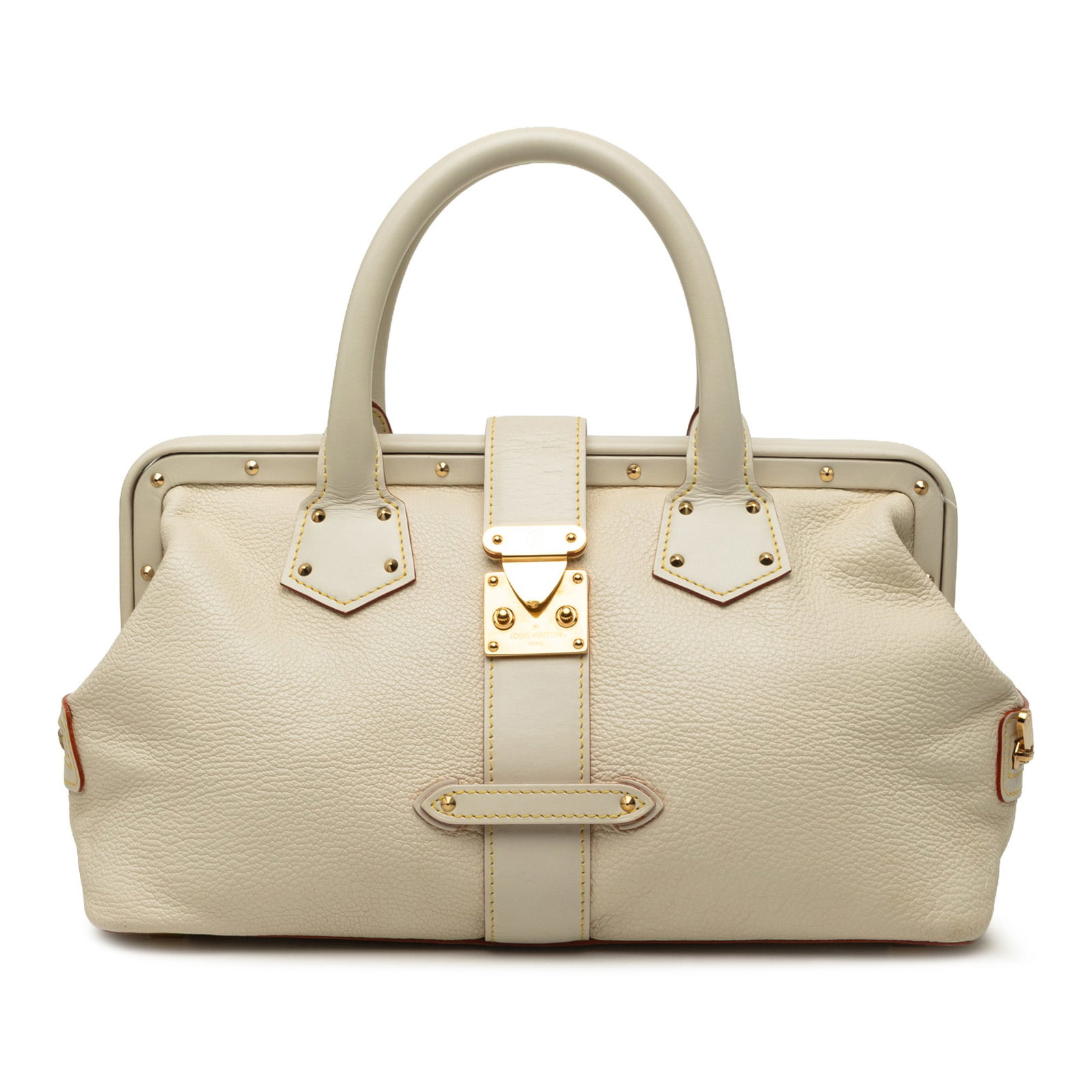 Louis Vuitton Suhali Lingenieux PM Leather Handbag White (1 of 7)
