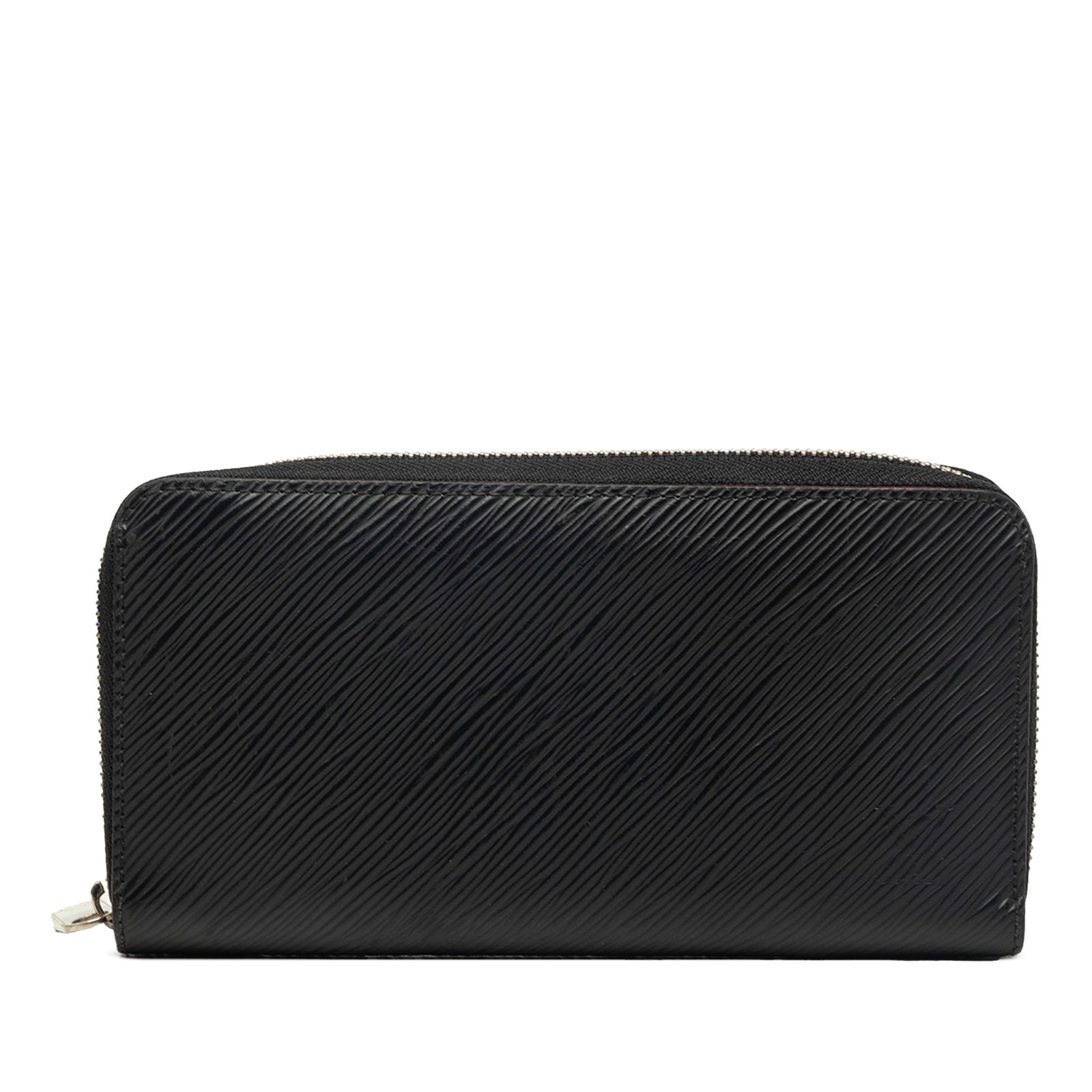 Louis Vuitton Epi Zippy Wallet Black Leather Zip Around: Louis Vuitton Epi Zippy Wallet Black Leather Zip Around Louis Vuitton Epi Zippy Long Wallet in black leather with a zip-around closure, interior zip compartment, and slip compartments. Made in Spain. 