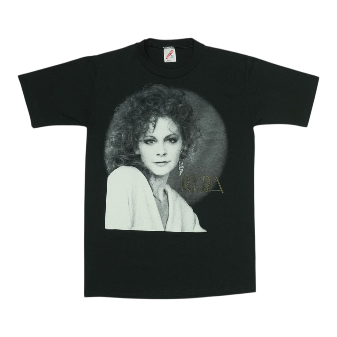 Vintage 1990 Reba McEntire Rumour Has It black tour shirt: Vintage 1990 Reba McEntire Rumour Has It black tour shirt Original vintage 1990 Reba McEntire Rumour Has It tour shirt with front and back graphics. This is a true vintage shirt, not a modern reproduc