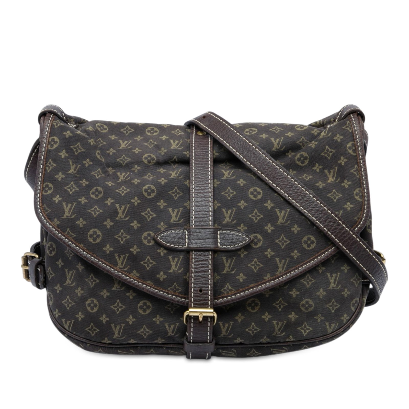 Louis Vuitton Saumur 30 Monogram Mini Lin Shoulder Bag (1 of 6)