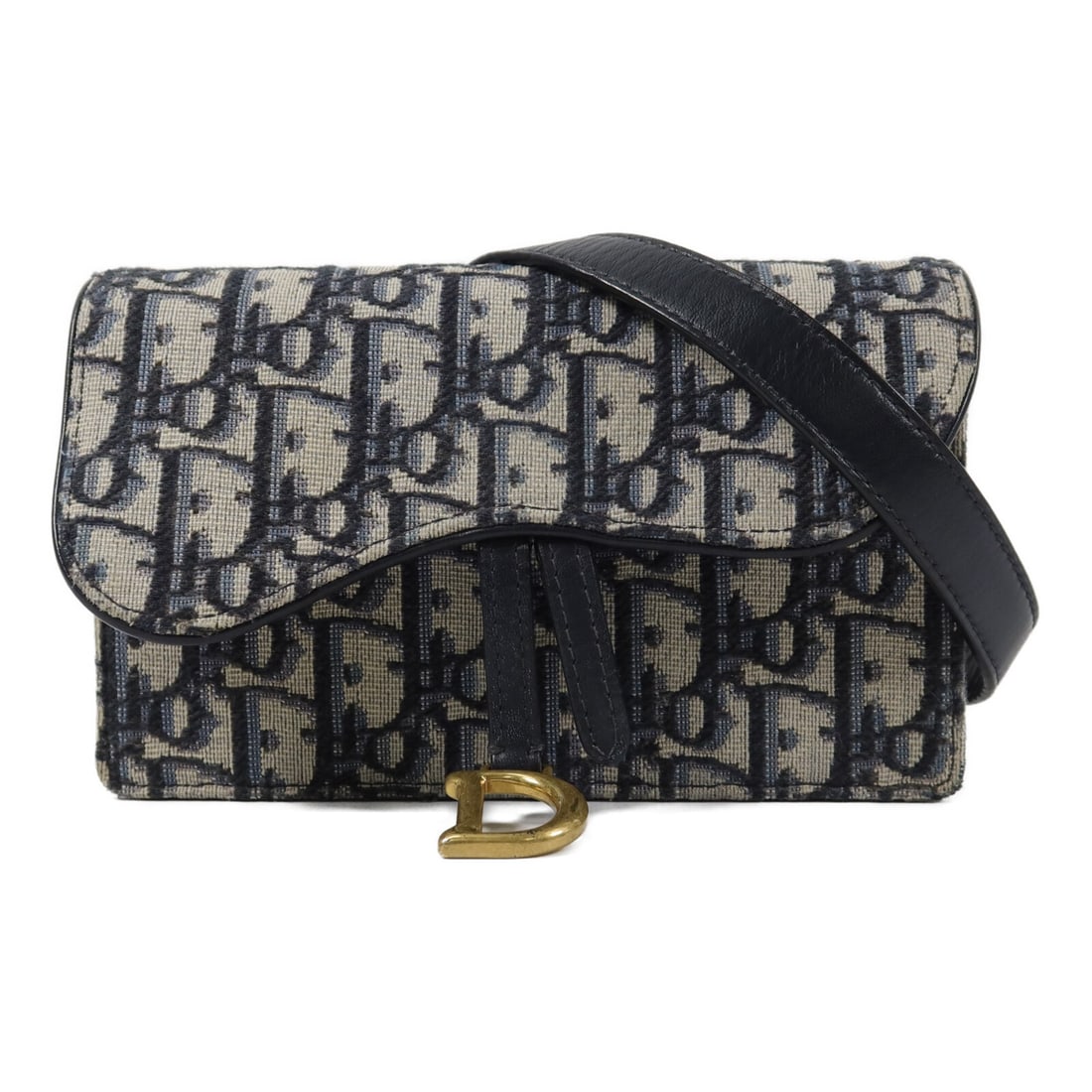 Dior Saddle Canvas Waist Bag Blue CD GHW: Dior Saddle Canvas Waist Bag Blue CD GHW Christian Dior Saddle belt waist bag in blue canvas with CD GHW styling. This women's bag is made in France and features a magnetic pocket, one inside zip pock