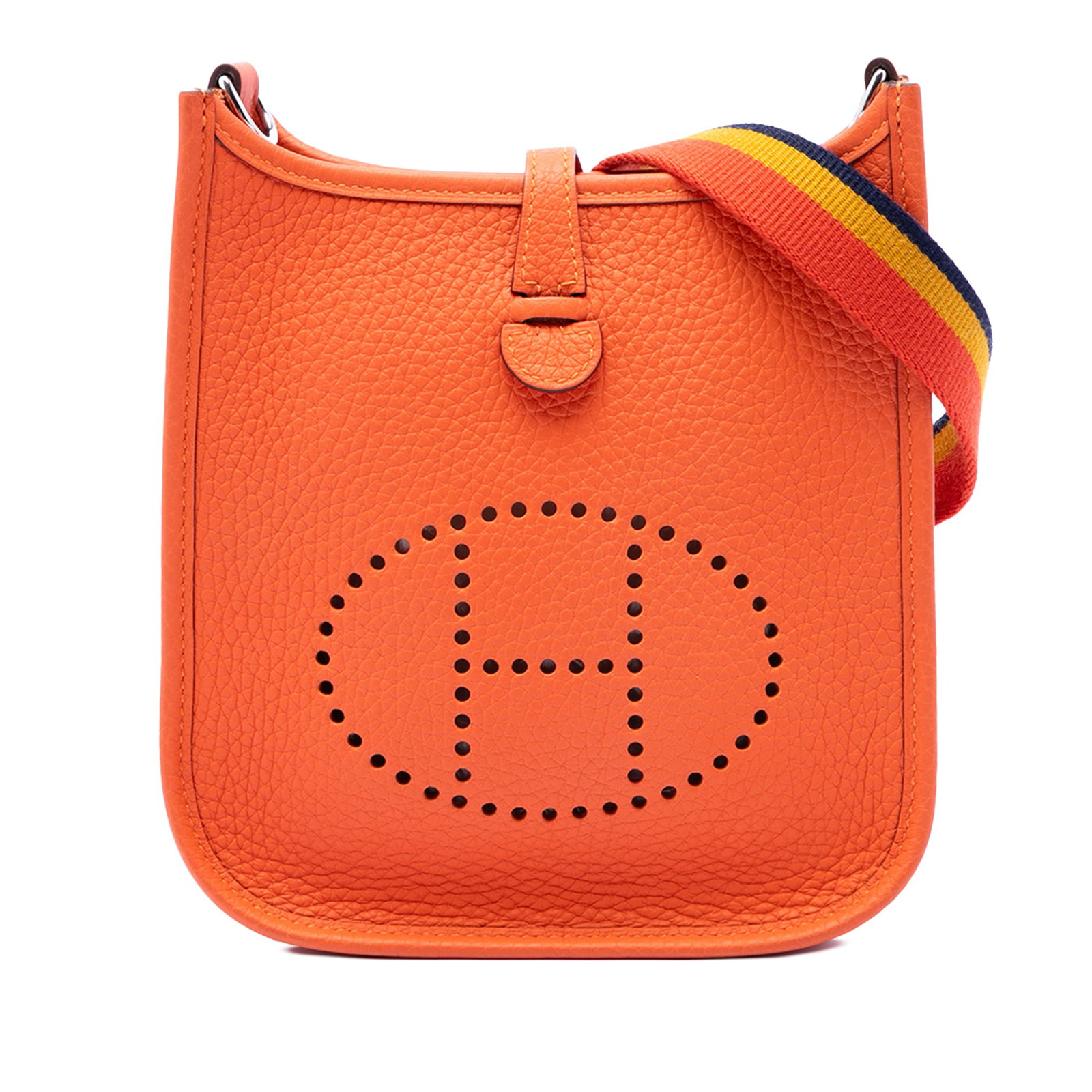 Hermes Evelyne I Amazone 16 Orange Clemence Leather Bag (1 of 6)