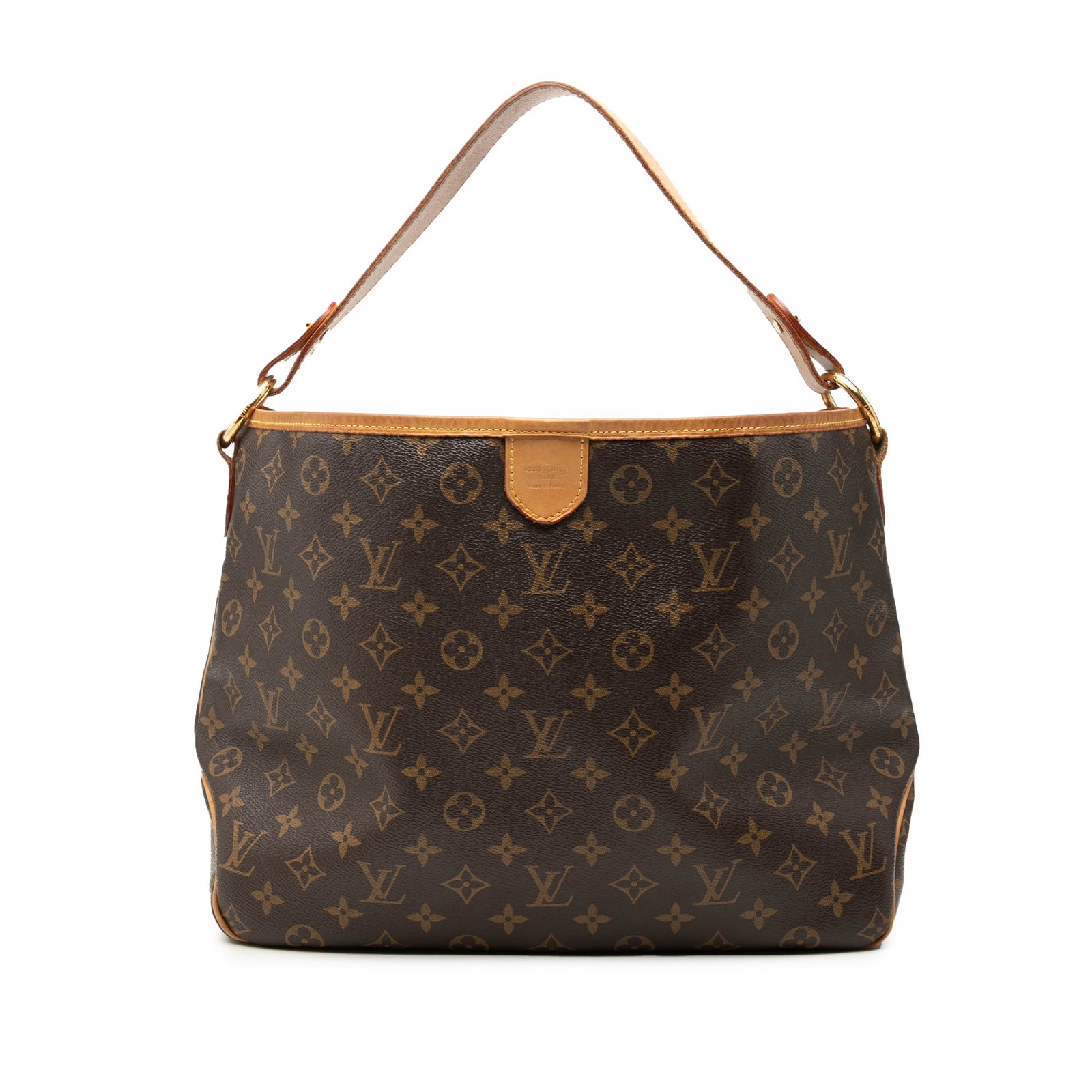 Louis Vuitton Delightful PM Monogram Canvas Shoulder Bag: Louis Vuitton Delightful PM Monogram Canvas Shoulder Bag Louis Vuitton Monogram Delightful PM shoulder bag crafted with a monogram canvas body and vachetta leather trim. It features a flat vachetta le