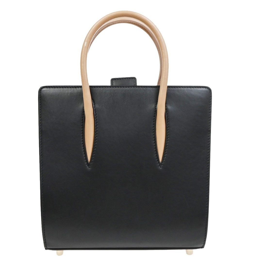 Christian Louboutin Paloma patent leather tote bag black: Christian Louboutin Paloma patent leather tote bag black A Christian Louboutin Paloma Tote in black patent leather. Made in Italy, this women's handbag is presented in fair condition with visible sign