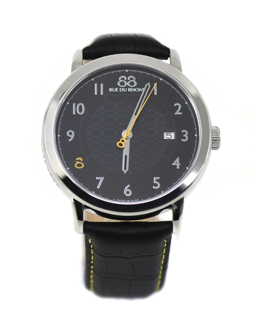 88 Rue Du Rhone Stainless Steel Quartz Watch 87WA140020 with Box: 88 Rue Du Rhone Stainless Steel Quartz Watch 87WA140020 with Box This 88 Rue Du Rhone Stainless Steel Watch (Model: 87WA140020) is a stylish wristwatch featuring a durable stainless steel case and a c