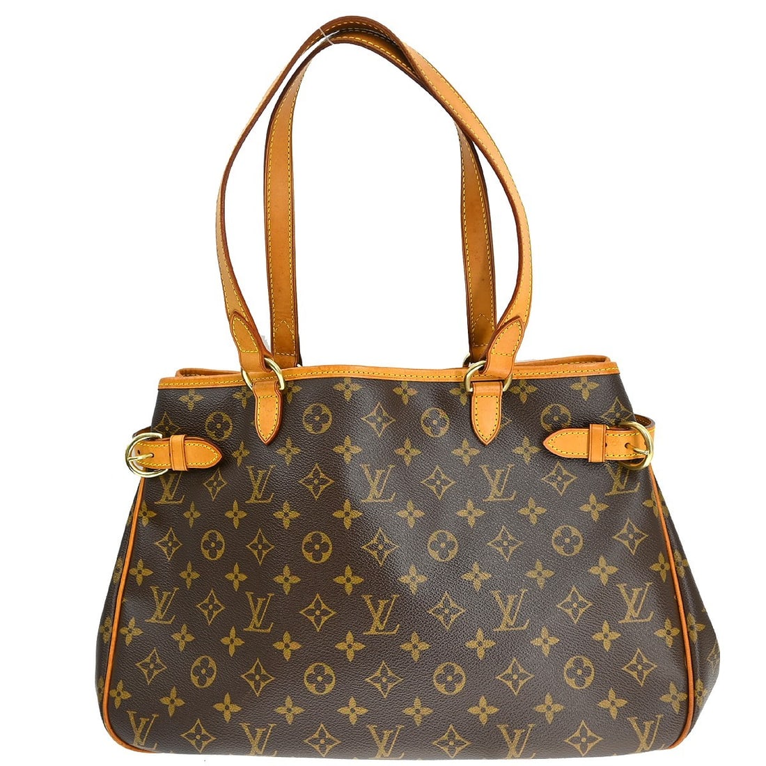 Louis Vuitton Batignolles Horizontal Monogram Canvas Tote M51154: Louis Vuitton Batignolles Horizontal Monogram Canvas Tote M51154 Vintage Louis Vuitton Batignolles Horizontal tote bag in brown Monogram canvas and leather. This unisex medium tote features a hook and