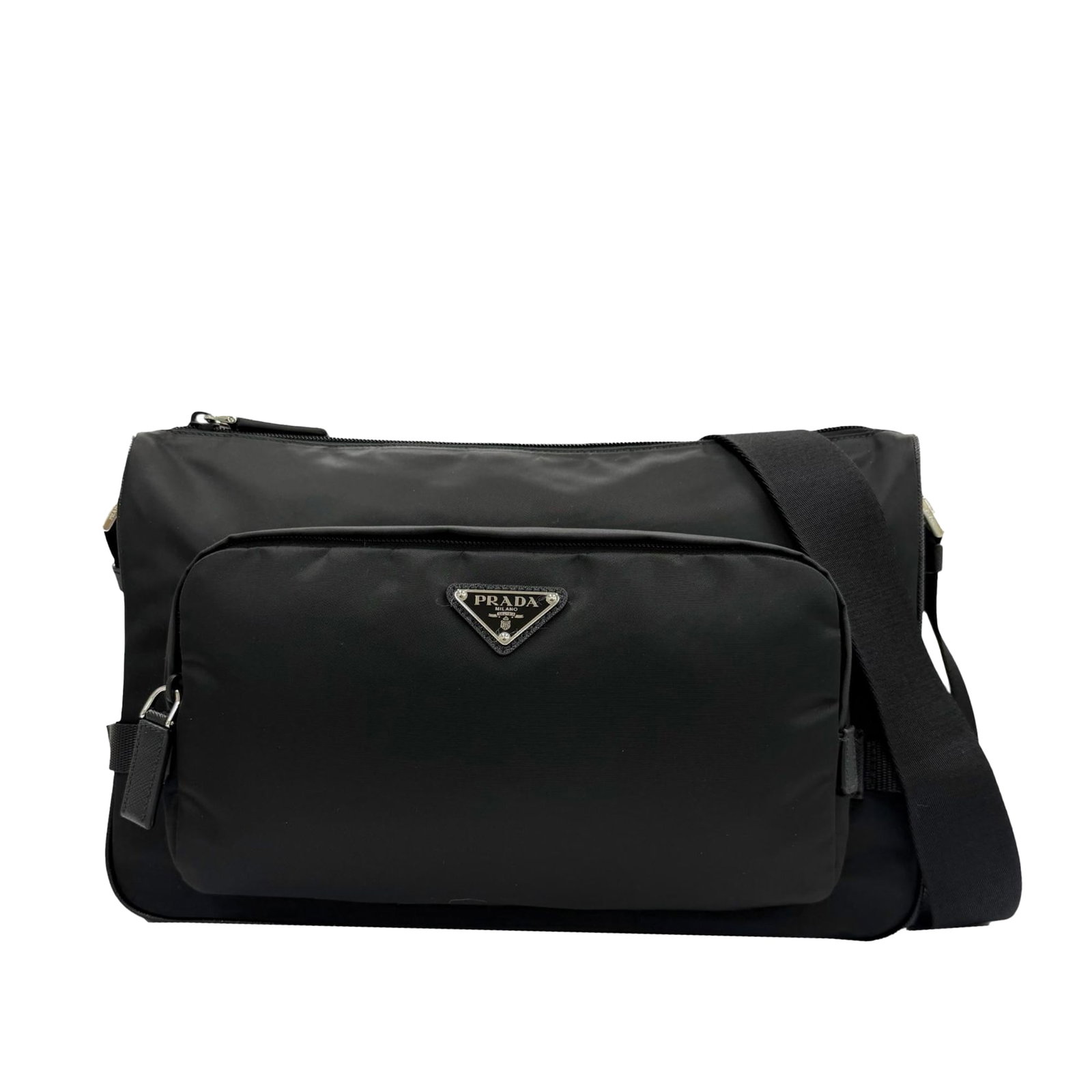 Prada Re Nylon Crossbody Bag with Saffiano Leather Trim (1 of 10)