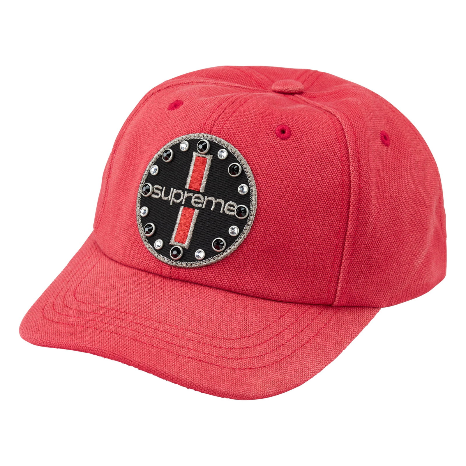 Supreme Garage 6-Panel Hat Red OSFA (1 of 2)