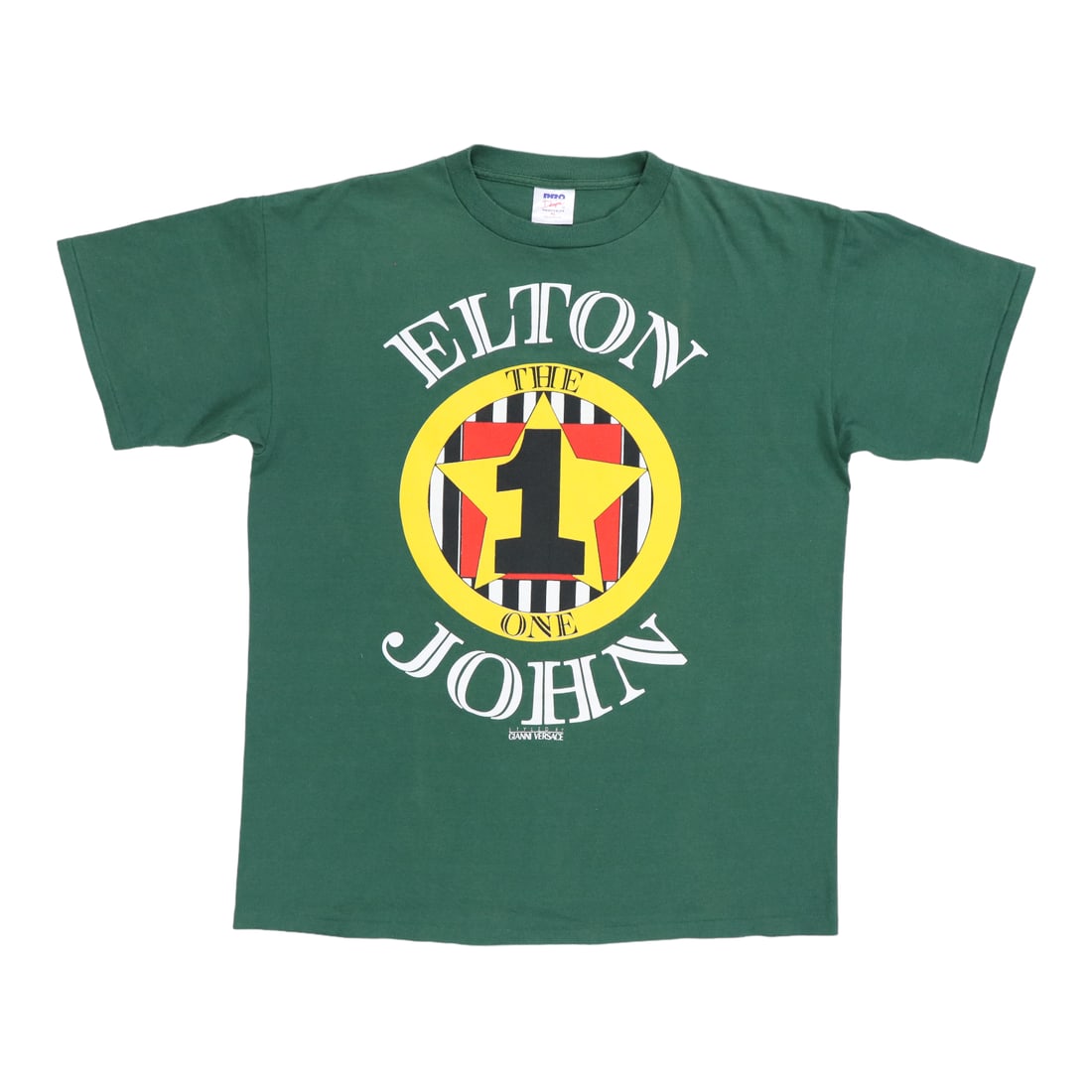 Vintage Elton John Versace Tour T Shirt 1992 XL (1 of 6)