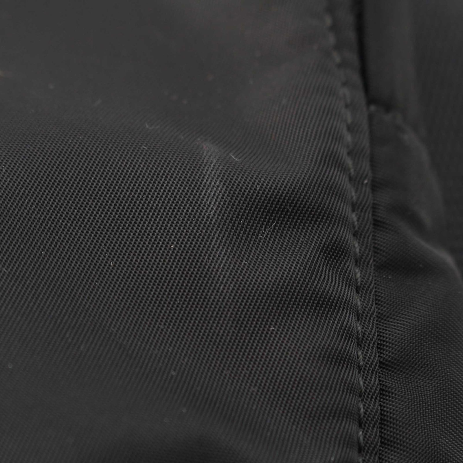 Prada Tessuto Nylon Drawstring Flap Backpack Black - 12