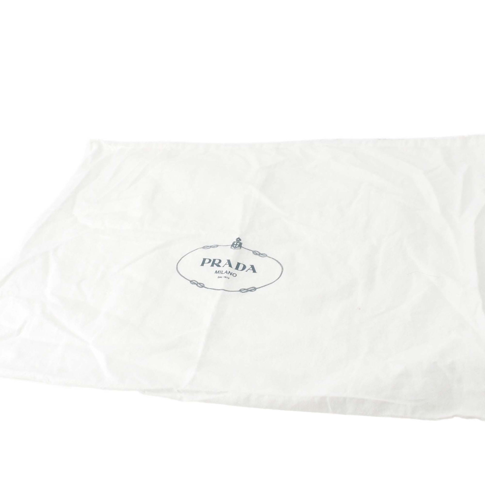 Prada Tessuto Nylon Drawstring Flap Backpack Black - 16