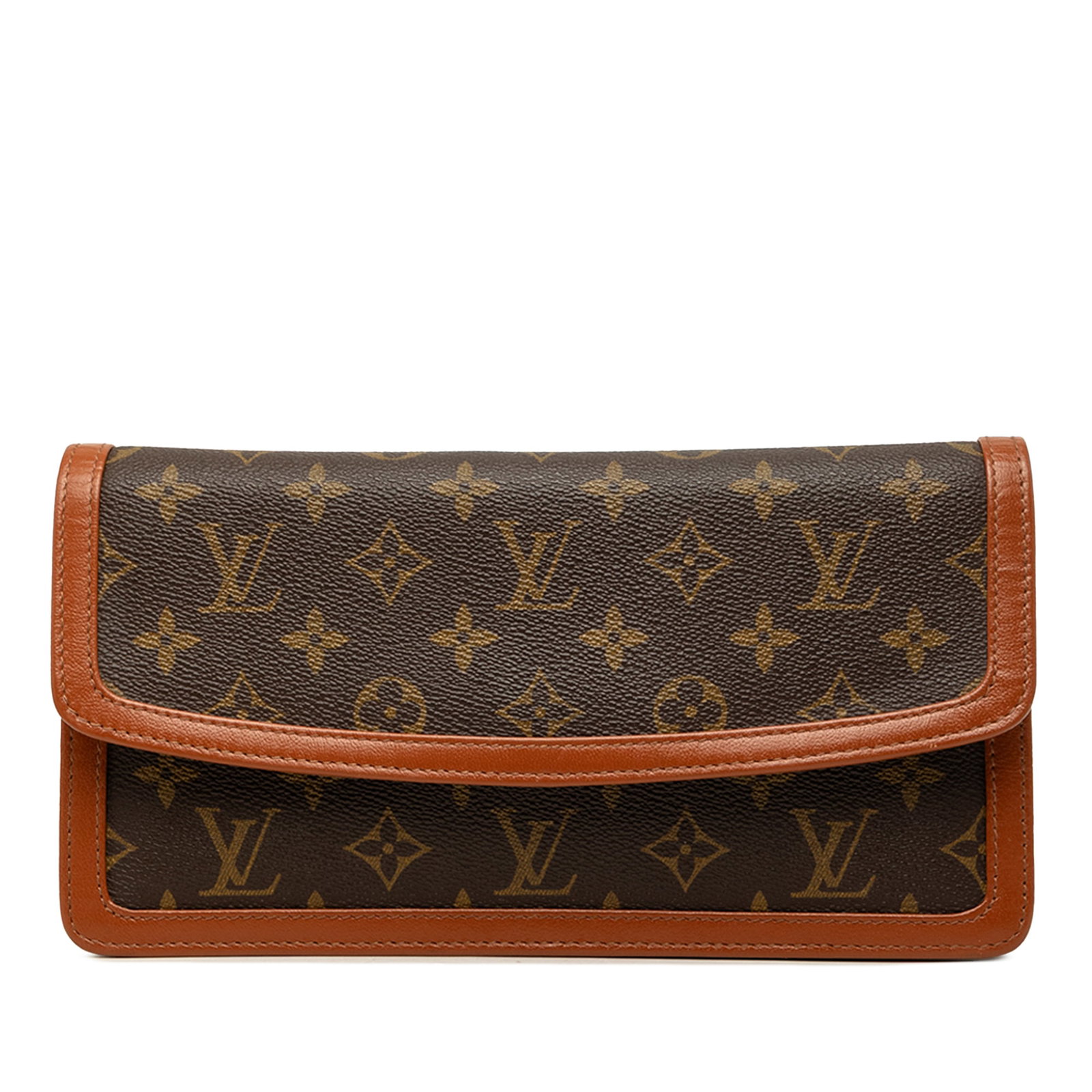Louis Vuitton Monogram Pochette Dame PM Flap Clutch Bag (1 of 8)