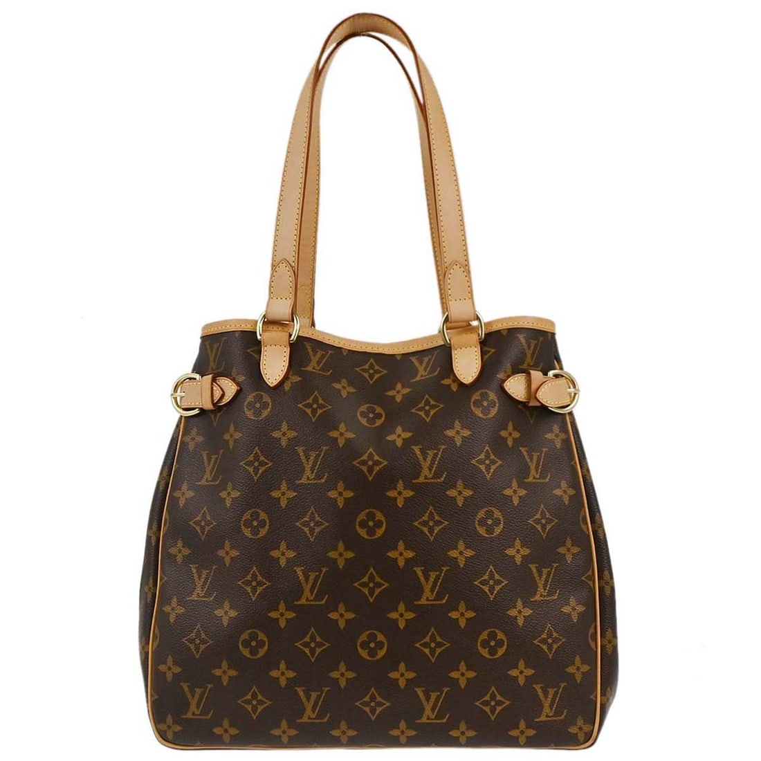 Louis Vuitton Batignolles Vertical Monogram Canvas Tote M51153: Louis Vuitton Batignolles Vertical Monogram Canvas Tote M51153 Louis Vuitton Monogram Batignolles Vertical Tote handbag in brown Monogram Canvas and leather, made in Spain. It features a hook and loop