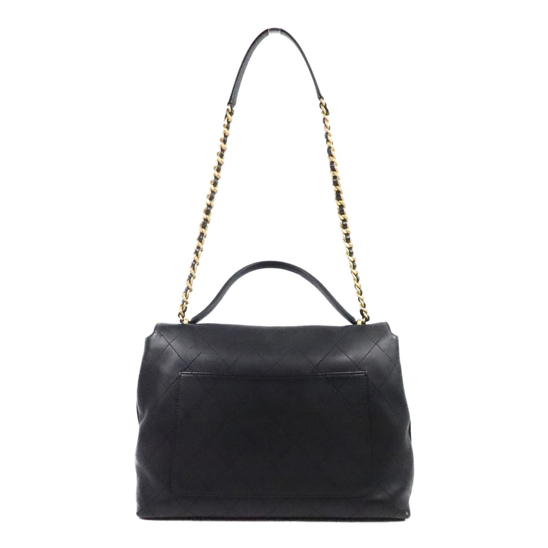 CHANEL AS5543 Maxi Flap Shoulder Bag Black Lambskin: CHANEL AS5543 Maxi Flap Shoulder Bag Black Lambskin Chanel Maxi Flap chain shoulder bag in black lambskin leather with CC turn-lock closure and black hardware. This women's 2-way shoulder bag features