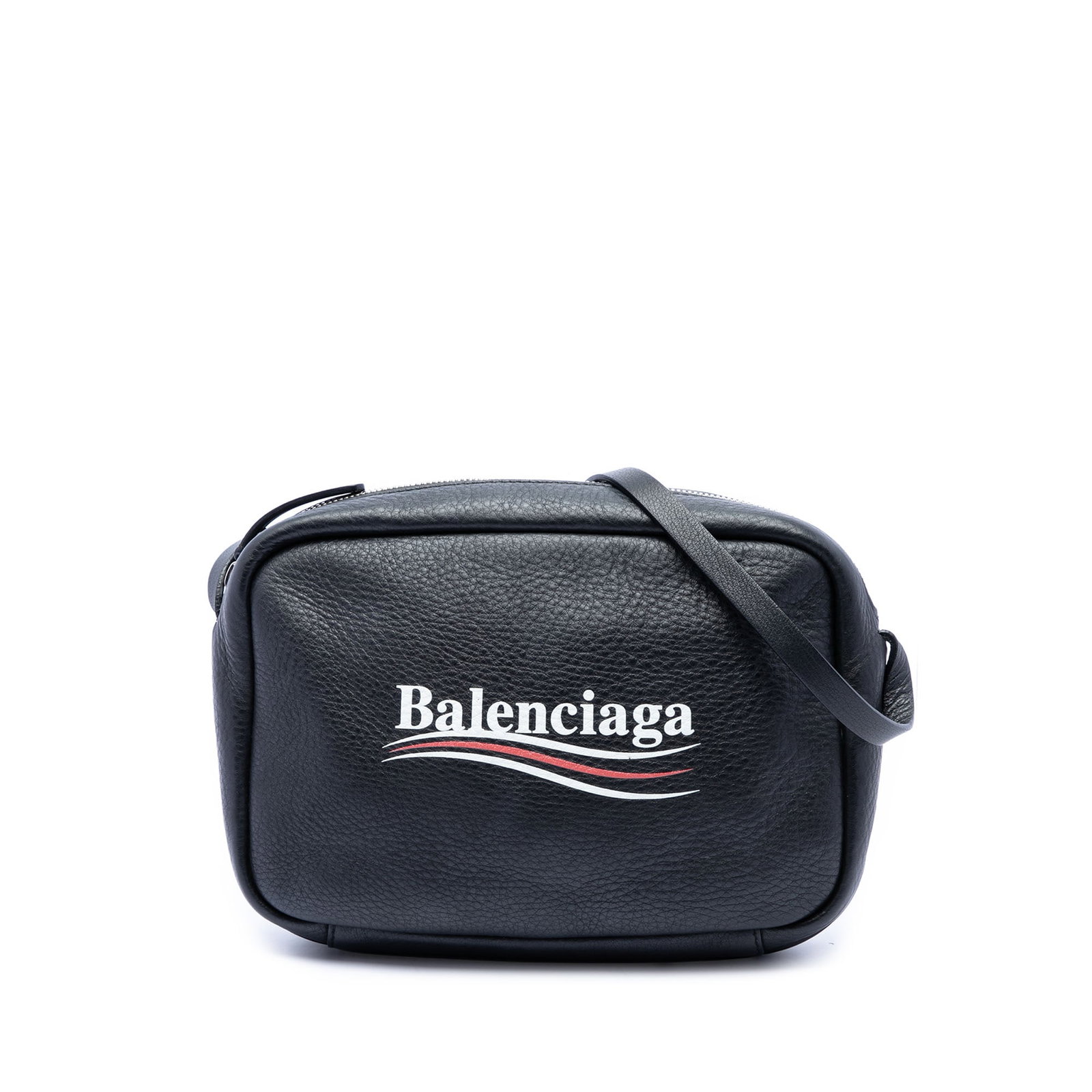 Balenciaga Everyday Camera Bag XS Black Leather Campaign Logo (1 of 6)