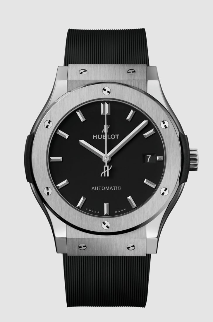 Hublot Classic Fusion Ladies Watch Ref 582.NX.1170.RX.1704 Black Dial Card (1 of 7)