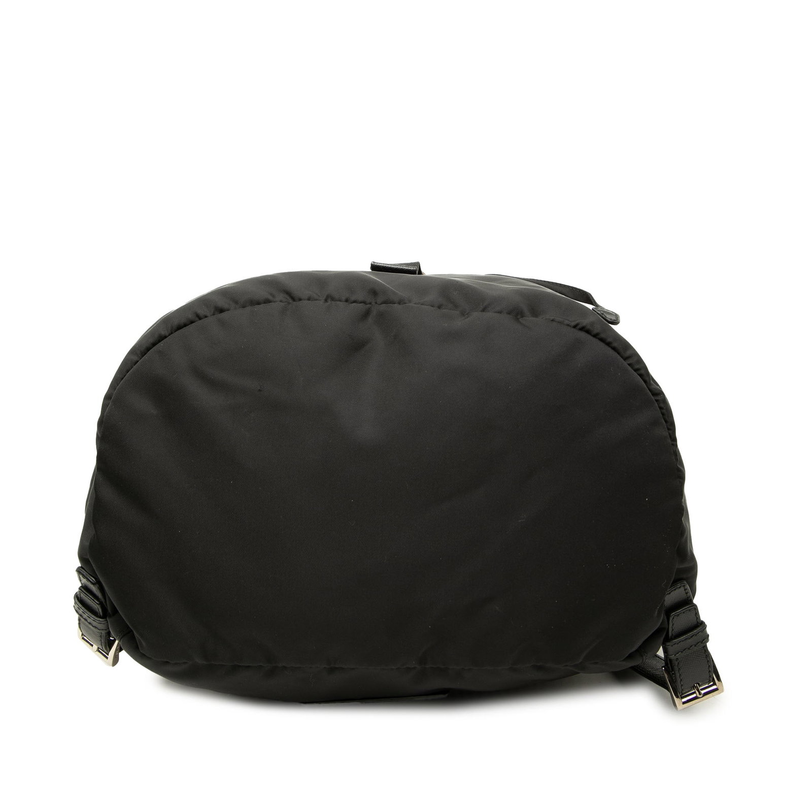 Black Nylon Drawstring Backpack Prada Tessuto - 3