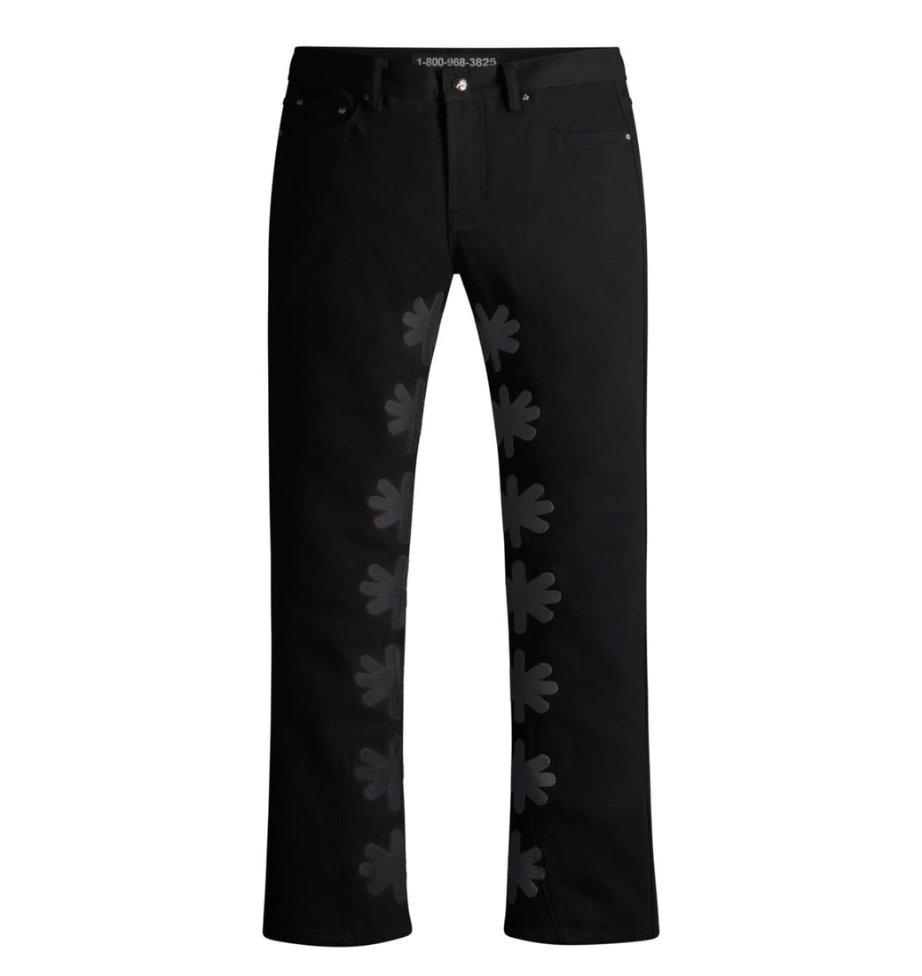 Lost Shdws denim pants black size 38 (1 of 1)
