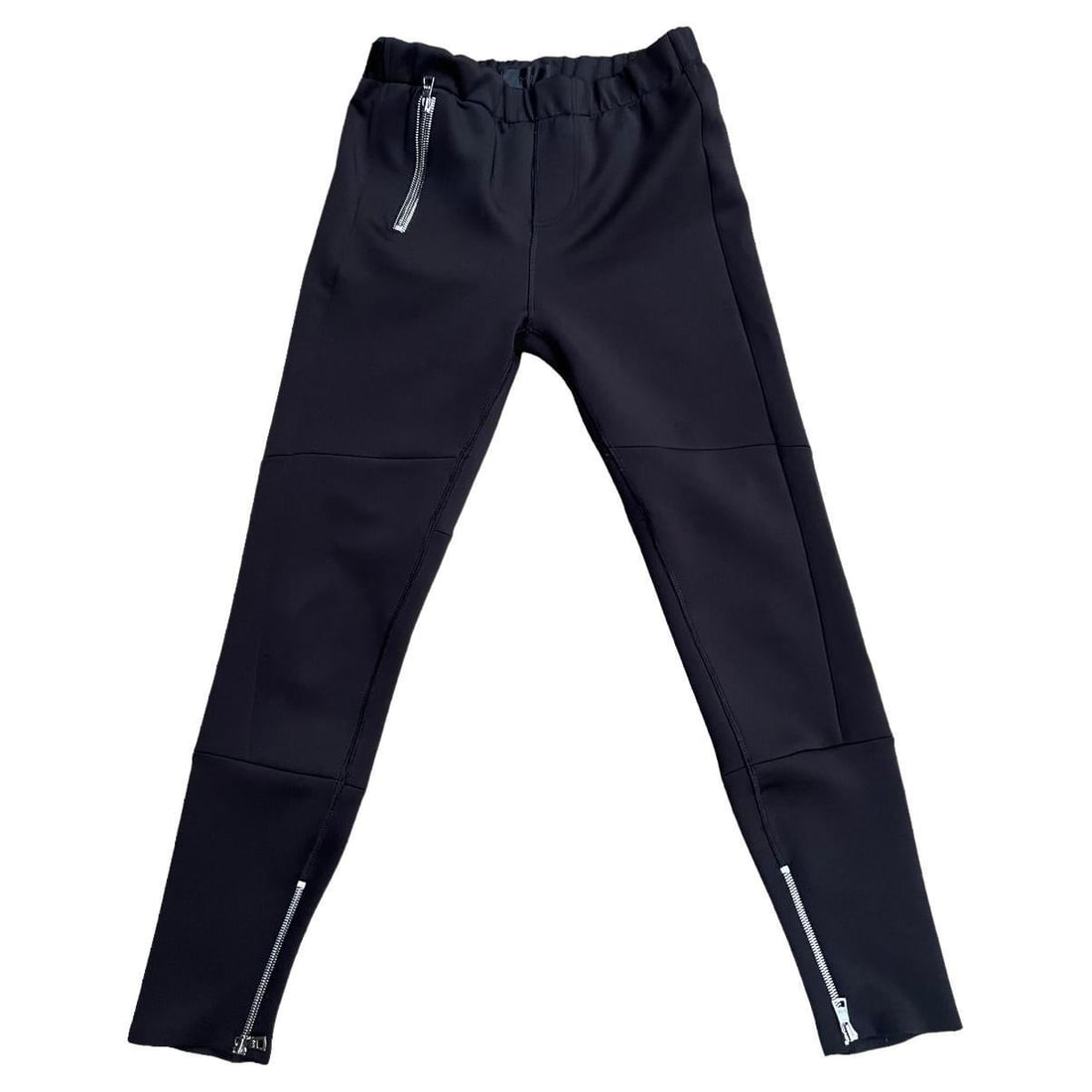 Rta skinny black leggings with zipper details (1 of 9)