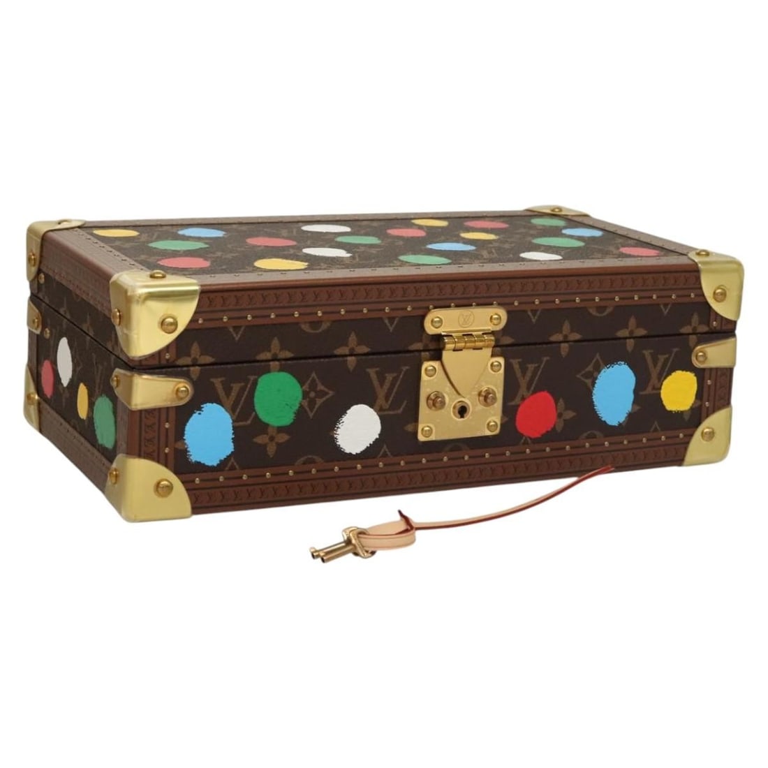Louis Vuitton M10132 Coffret 8 Trunk Monogram Canvas Yayoi Kusama Dots (1 of 18)
