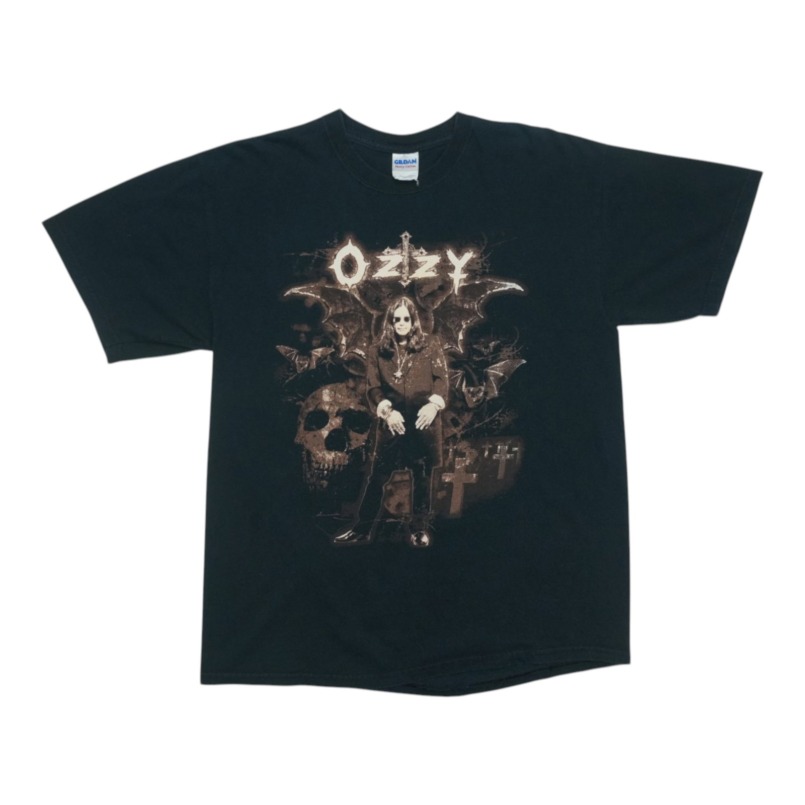 Black 2004 Ozzy Osbourne Vintage T Shirt Large (1 of 7)
