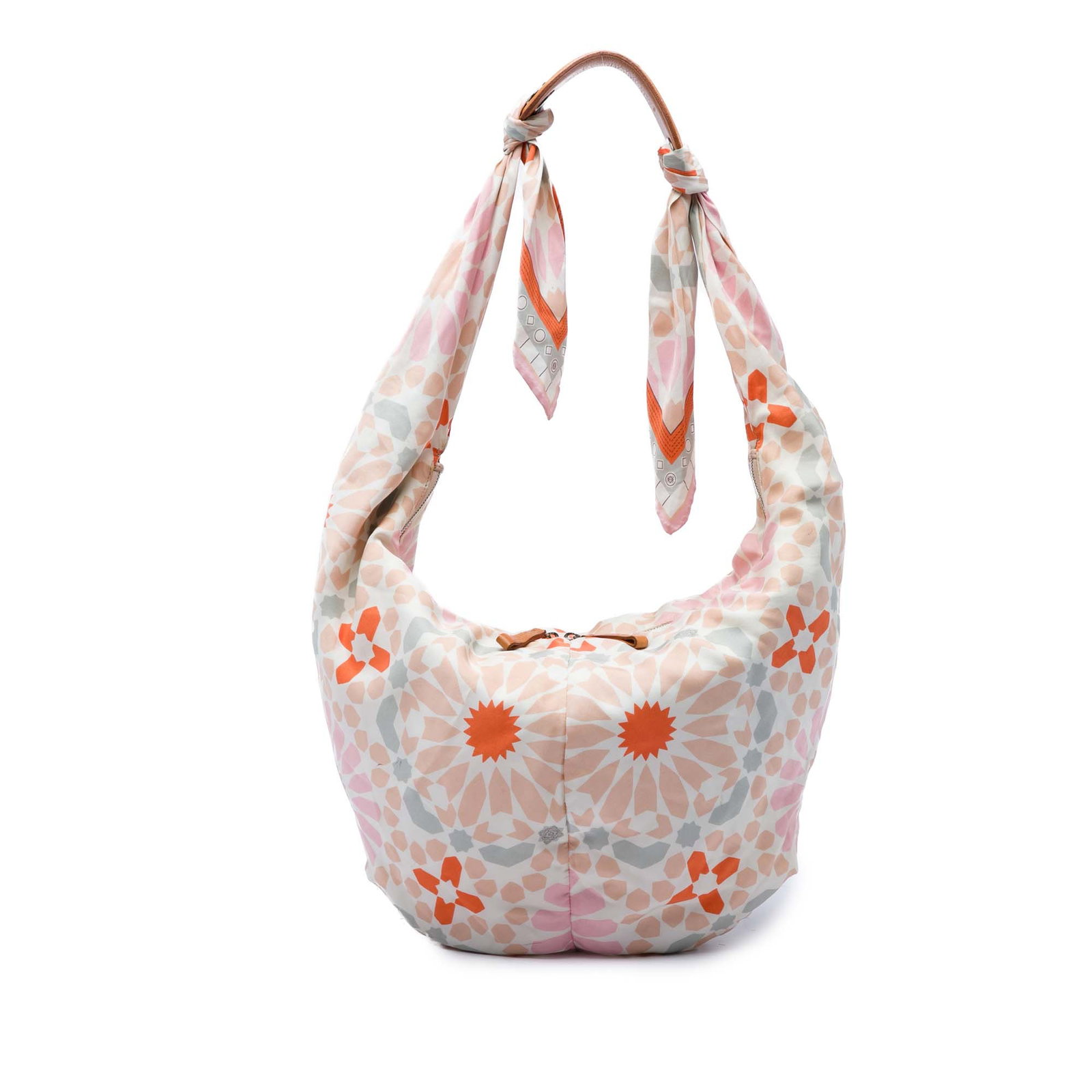 LOEWE Anagram Scarf Hobo Bag in Printed Silk (1 of 6)