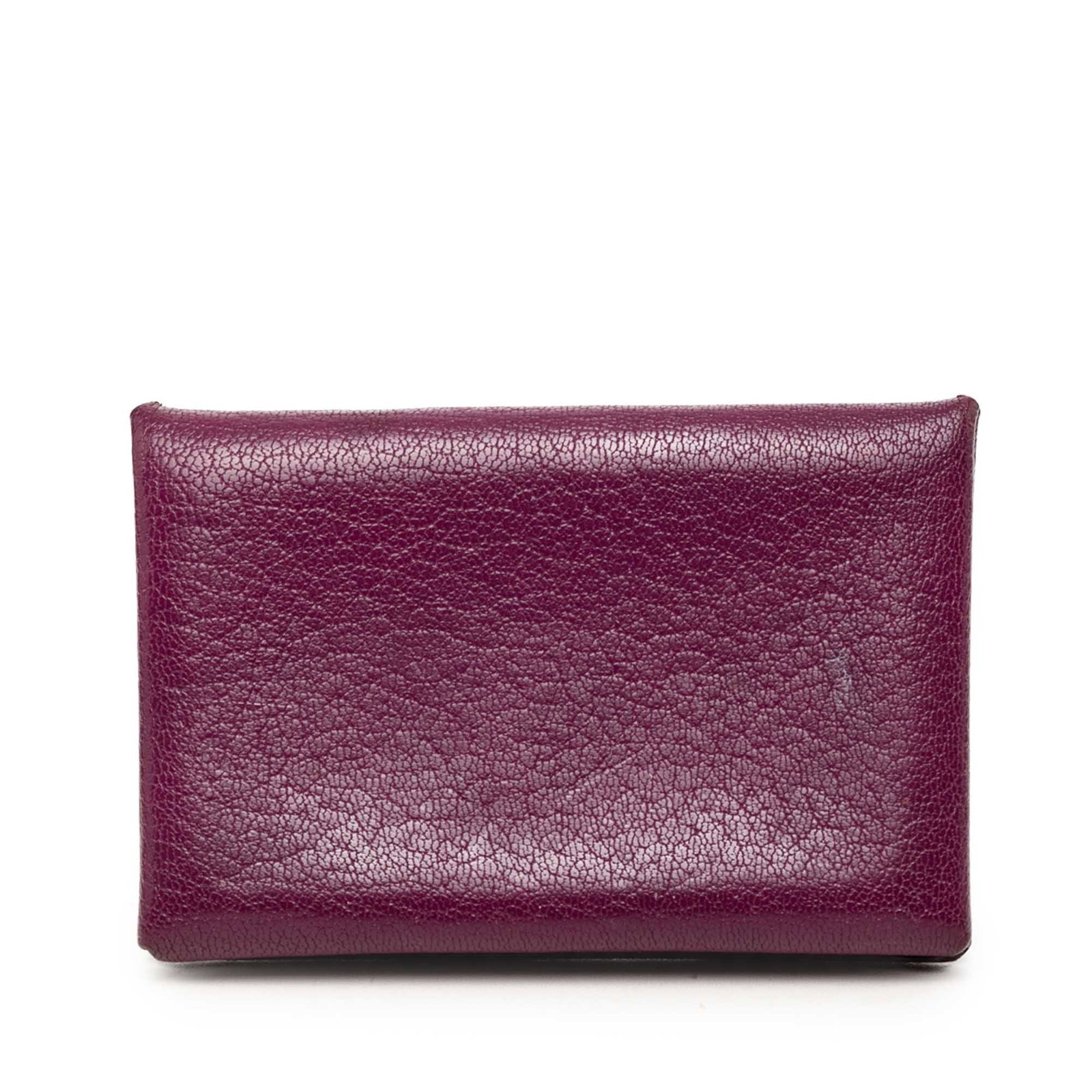 Hermes Calvi Card Holder in Chevre Mysore Leather (1 of 9)