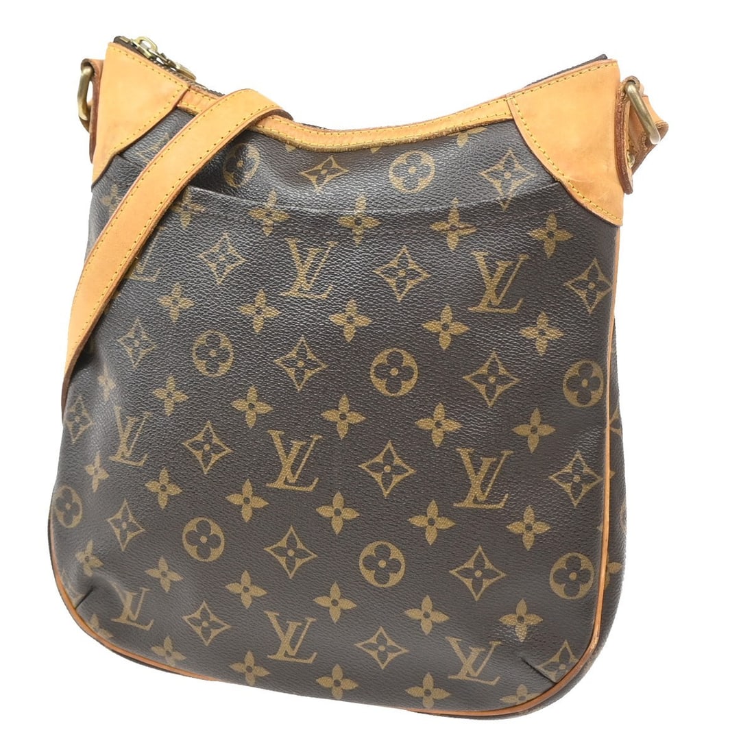 Louis Vuitton Odeon Brown Canvas Shoulder Bag (1 of 14)