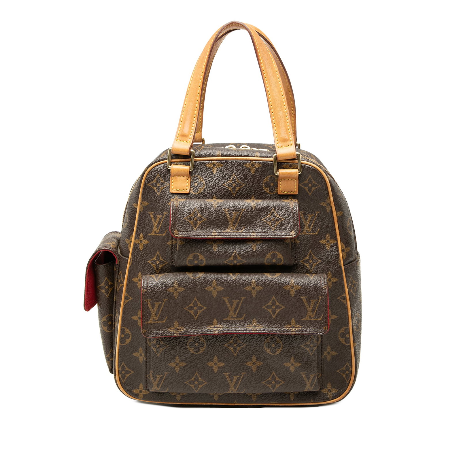 Louis Vuitton Excentri Cite Monogram Canvas Shoulder Bag: Louis Vuitton Excentri Cite Monogram Canvas Shoulder Bag Louis Vuitton Monogram Excentri Cite shoulder bag crafted with a monogram canvas body and vachetta leather trim. It features flat vachetta leat