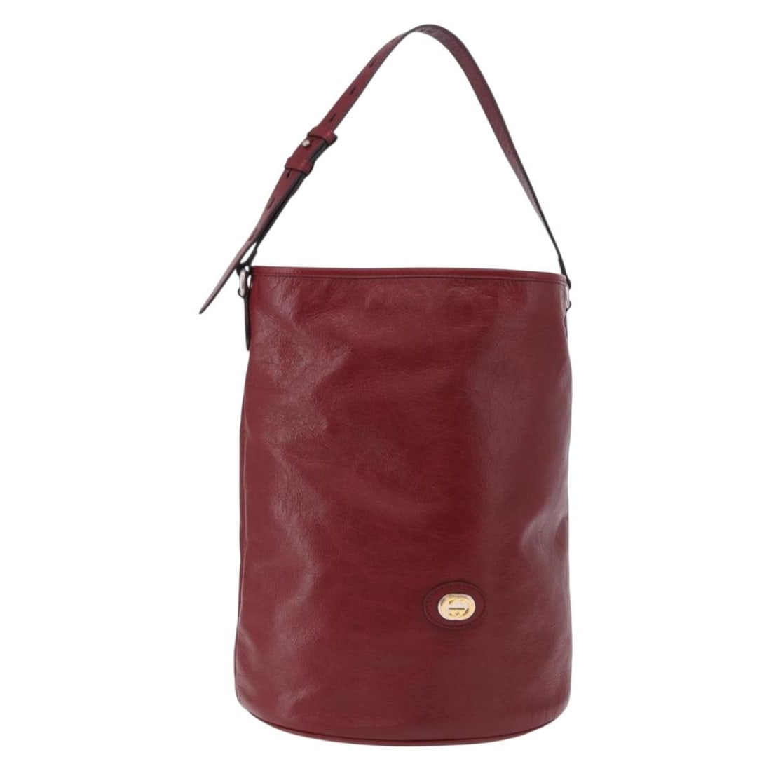 Gucci 598086 Red Leather Shoulder Bag with Dust Bag (1 of 18)