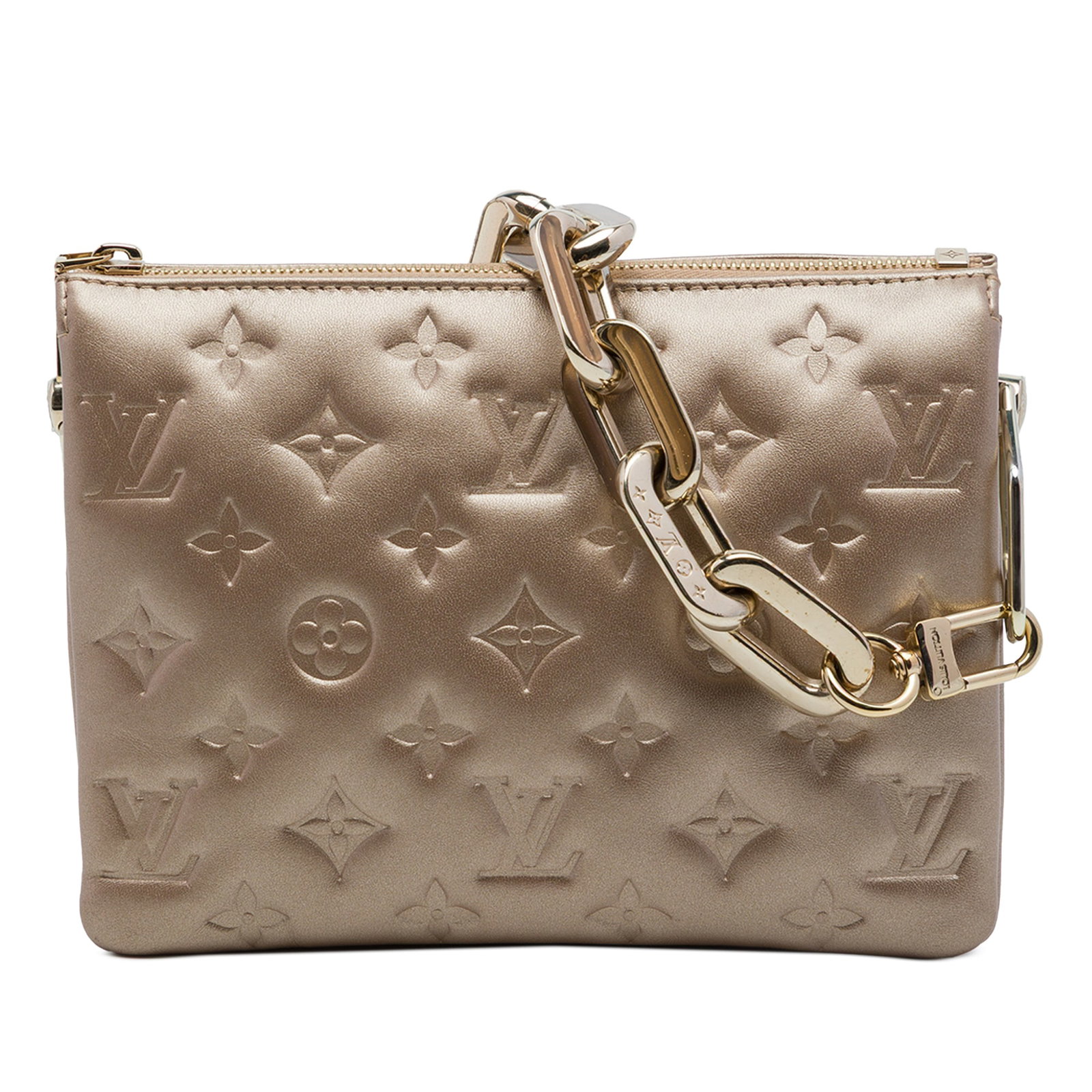 Louis Vuitton Coussin BB Monogram Embossed Lambskin Shoulder Bag (1 of 6)
