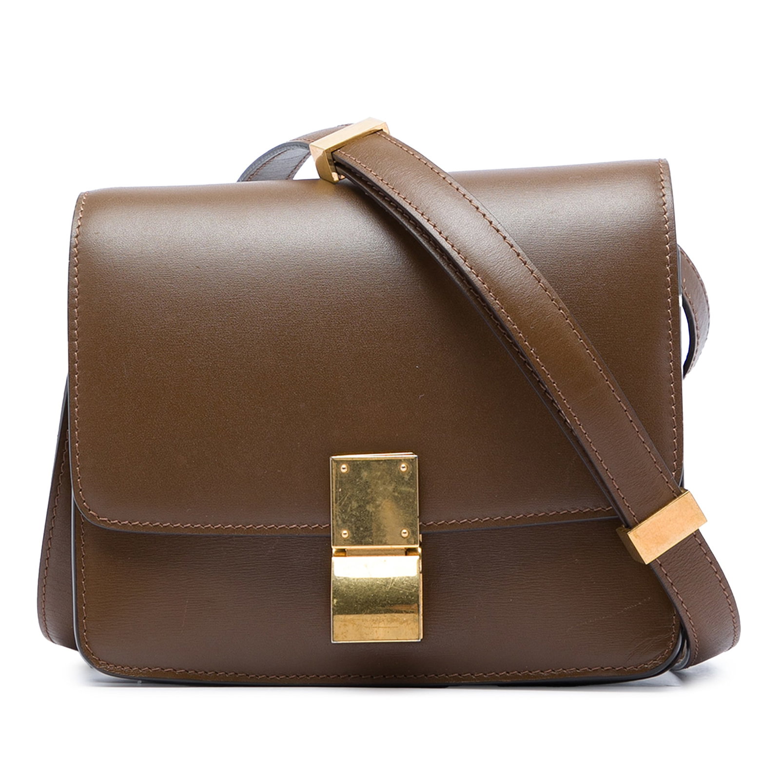 Celine Teen Calfskin Classic Box Leather Crossbody Bag (1 of 6)