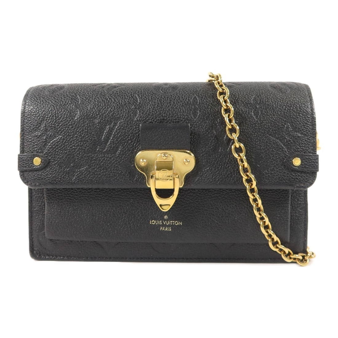 Louis Vuitton Vavin Chain M67839 Shoulder Bag Black Monogram Empreinte (1 of 18)