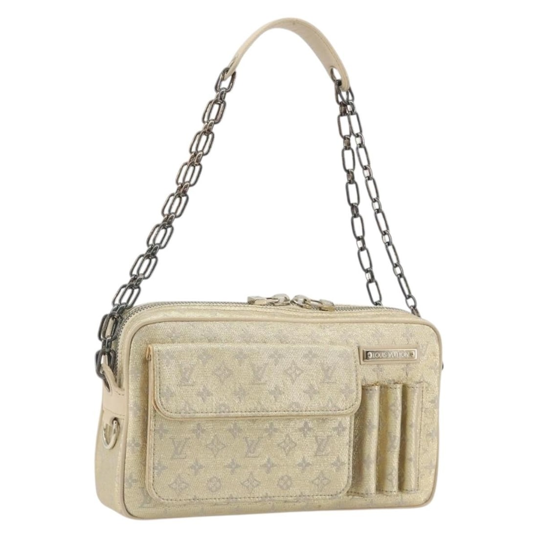 Louis Vuitton M92363 McKenna Gold Monogram Canvas Shoulder Bag (1 of 18)