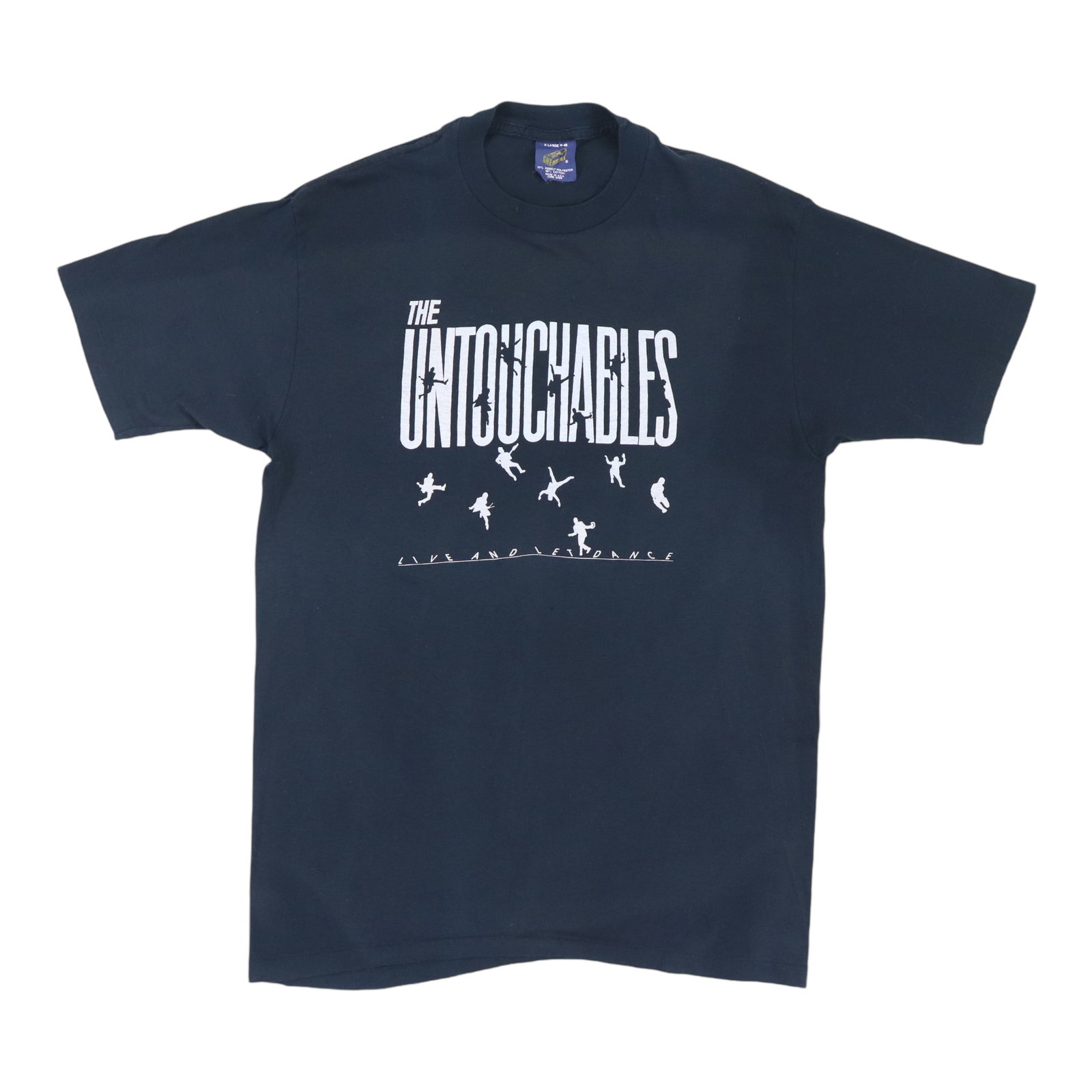 Vintage 1984 The Untouchables Live and Let Dance black shirt XL (1 of 5)
