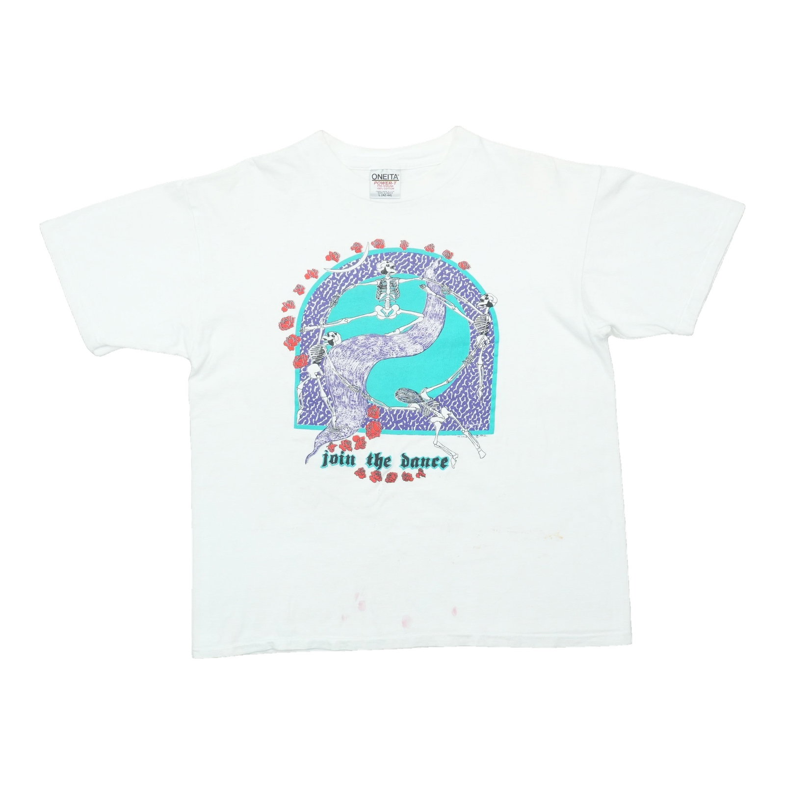 Vintage 1990s Grateful Dead Join The Dance Skeletons Tee (1 of 6)